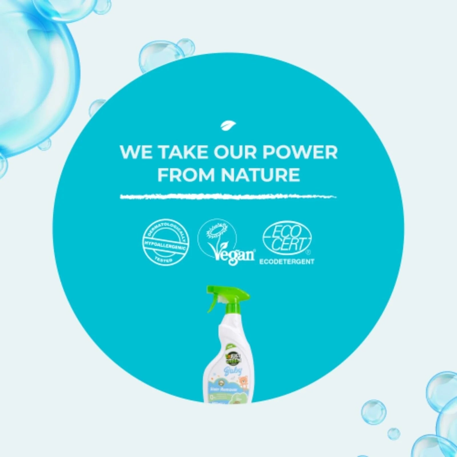 Just Green Organic Baby Stain Remover 500ml - ebebek - Black Friday