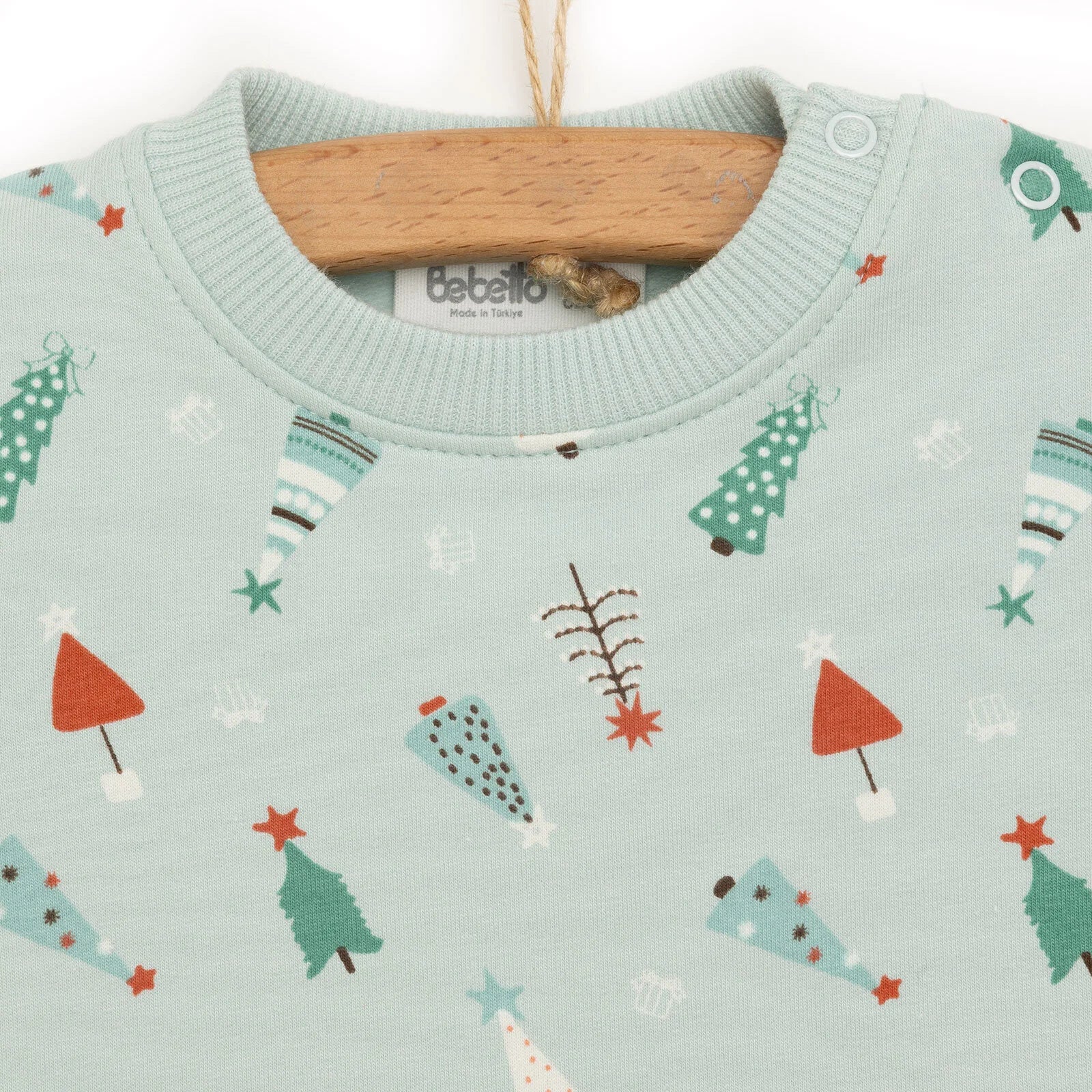 Bebetto Newborn Christmas Dress - Orange - ebebek - Black Friday