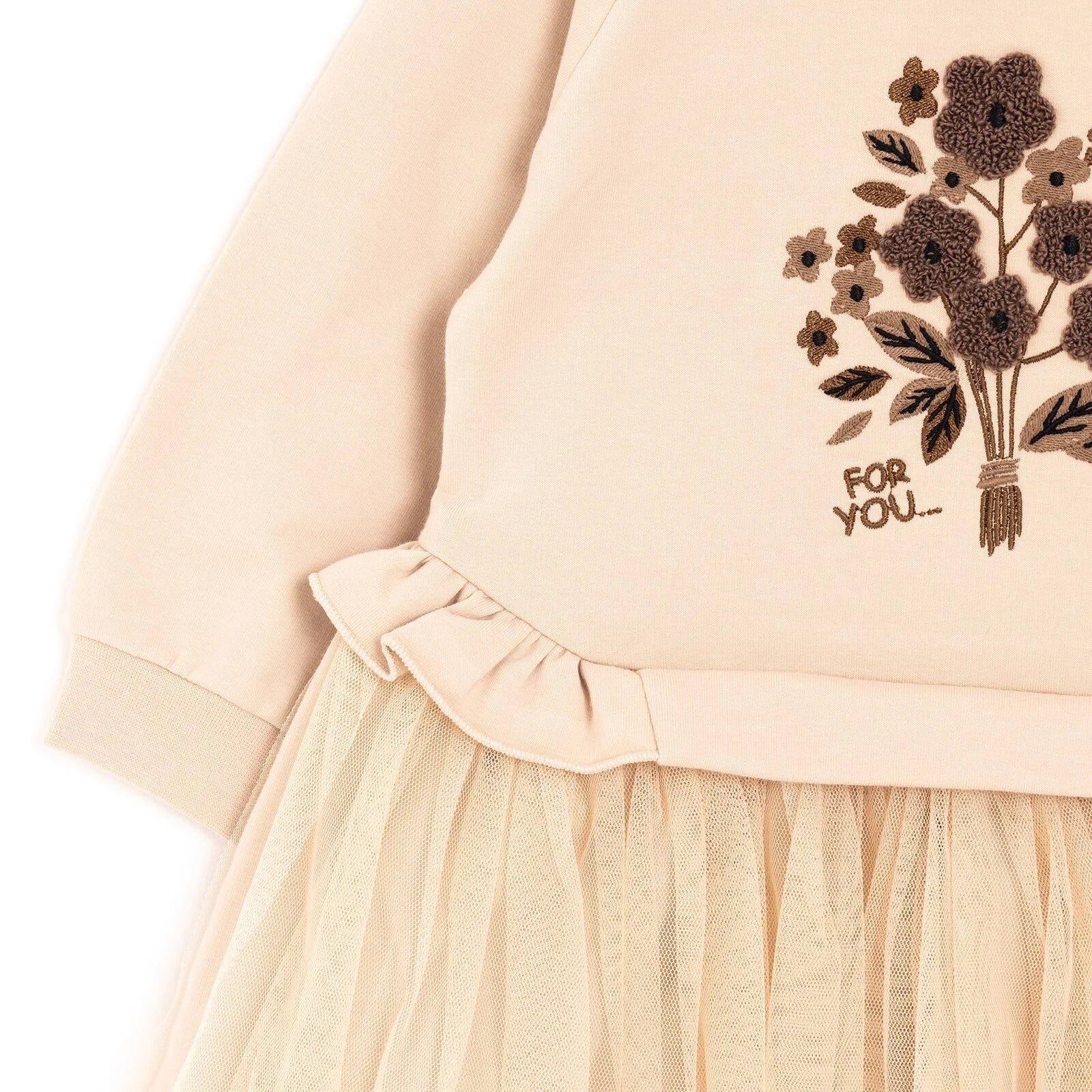 BabyZ Pretty Girl Girl Sweatshirt - Beige - ebebek - Black Friday