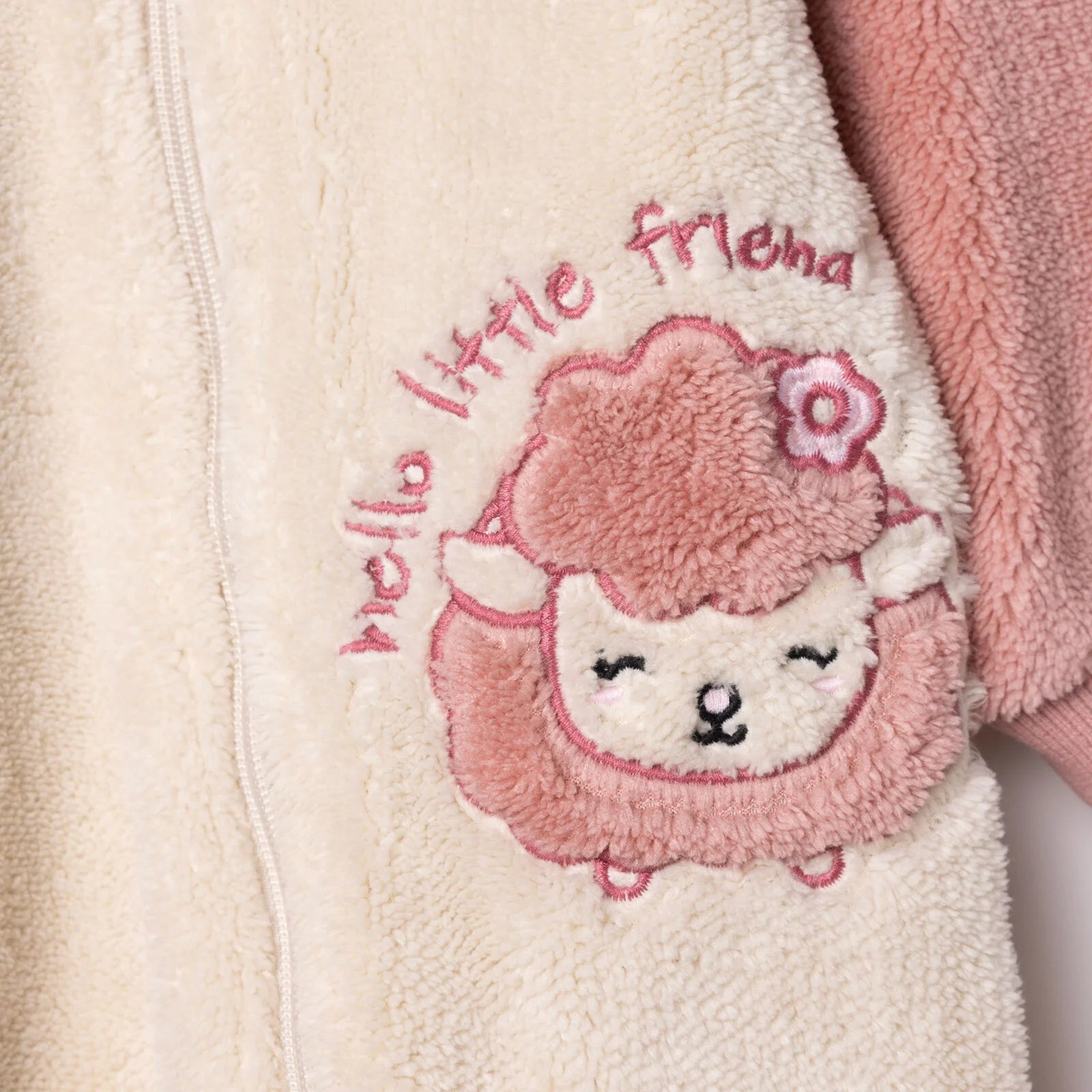 Midimod Newborn Welsoft Footless Jumpsuit - Ecru - ebebek - Black Friday