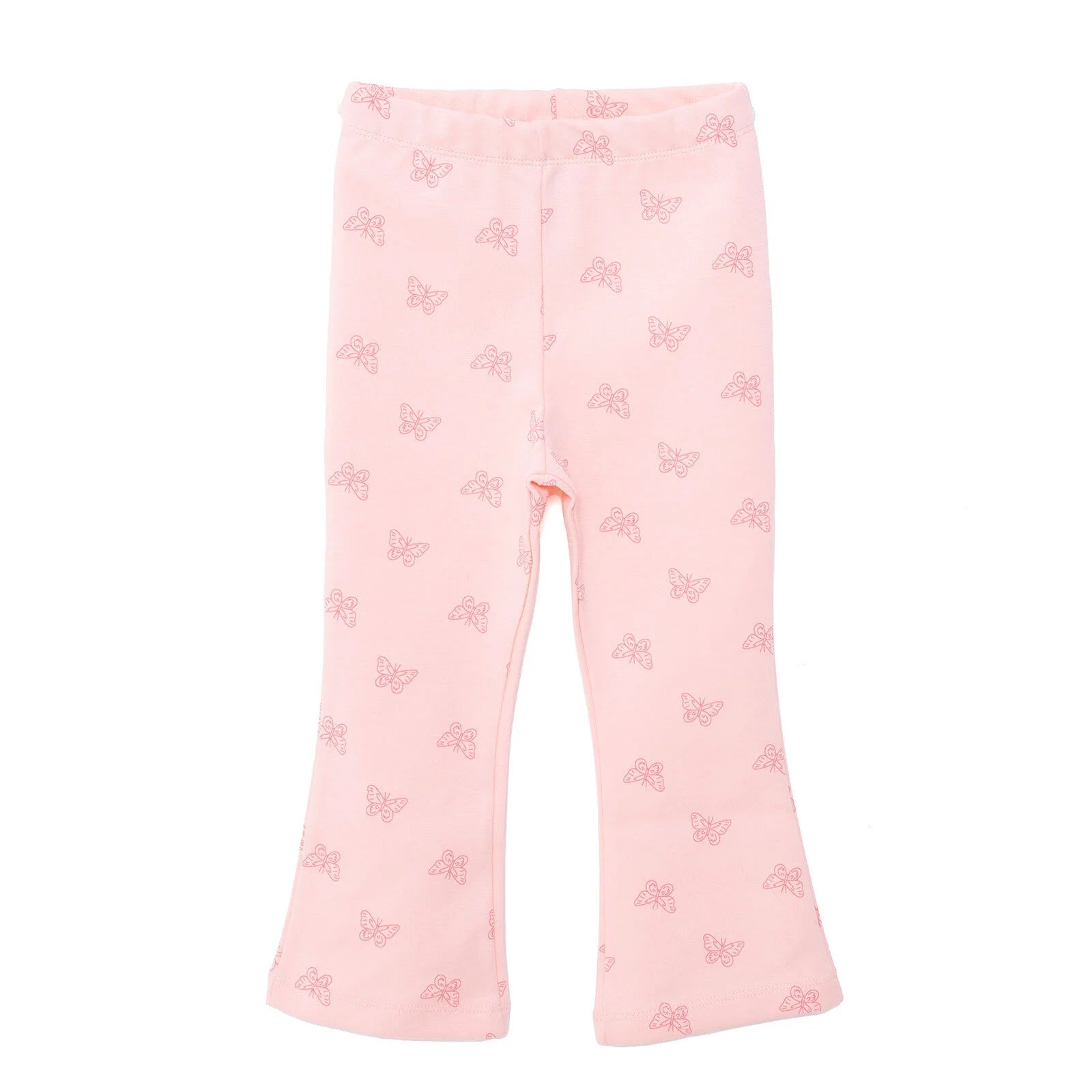 HelloBaby Basic Girl Butterfly Patterns Leggings - Light Pink - ebebek - Black Friday