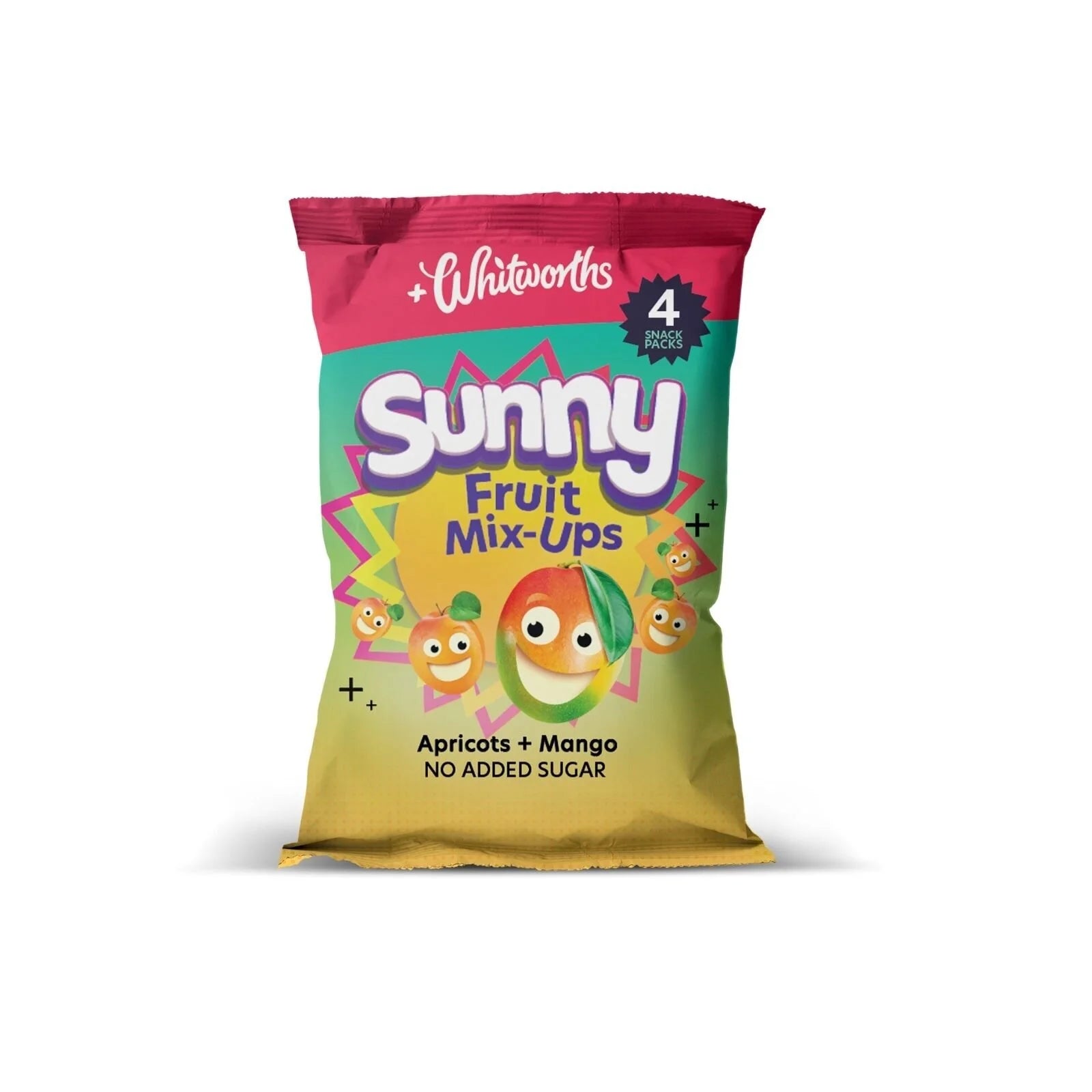 Whitworths Sunny Fruit Mix - Ups Apricots & Mango 72g (4x18g) - ebebek - Black Friday