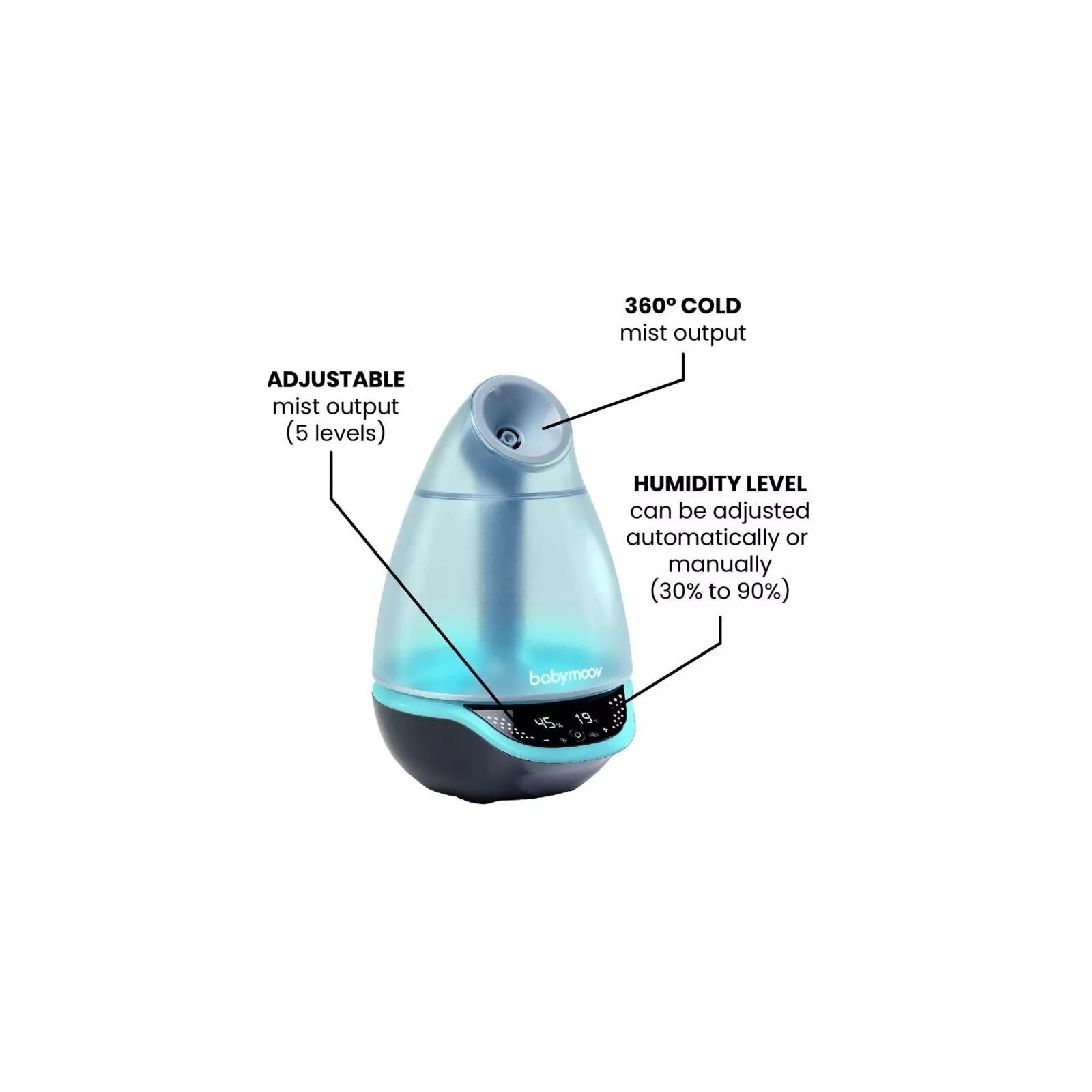 Babymoov Hygro Plus 3 - in - 1 Baby Humidifier - ebebek - Black Friday