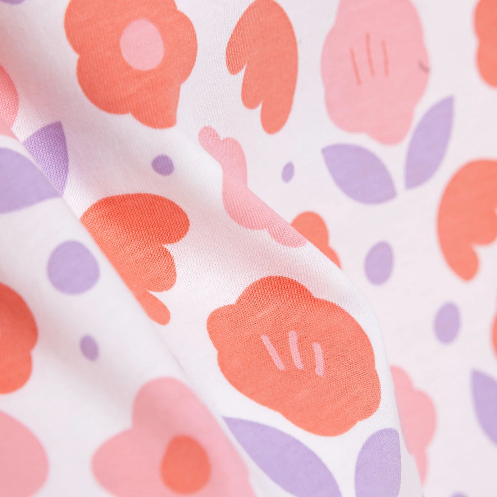 HelloBaby Basic Girl Flower Patterned Tshirt - Ecru - ebebek - Black Friday