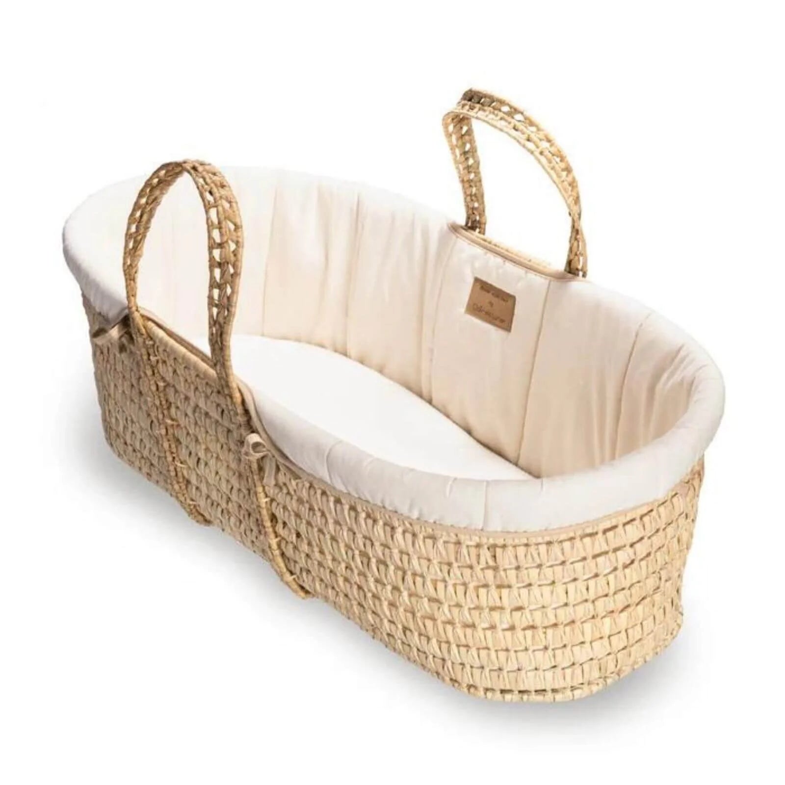Clair de Lune Cream Organic Palm Moses Basket - Cream - ebebek - Black Friday
