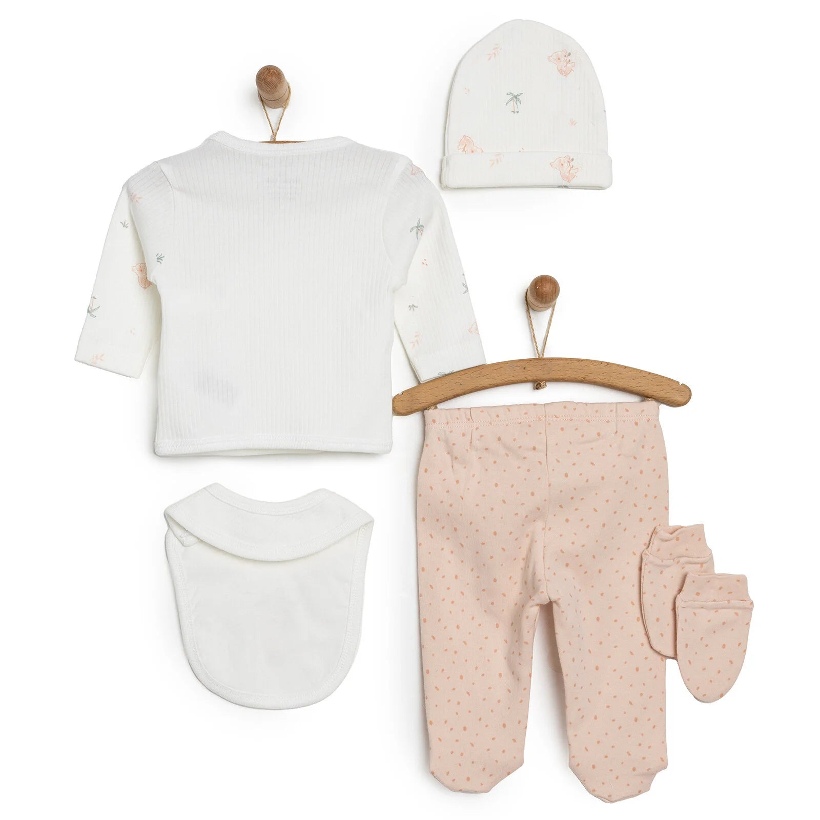 Little Life Newborn Starter Set 5 pcs - Salmon - ebebek - Black Friday