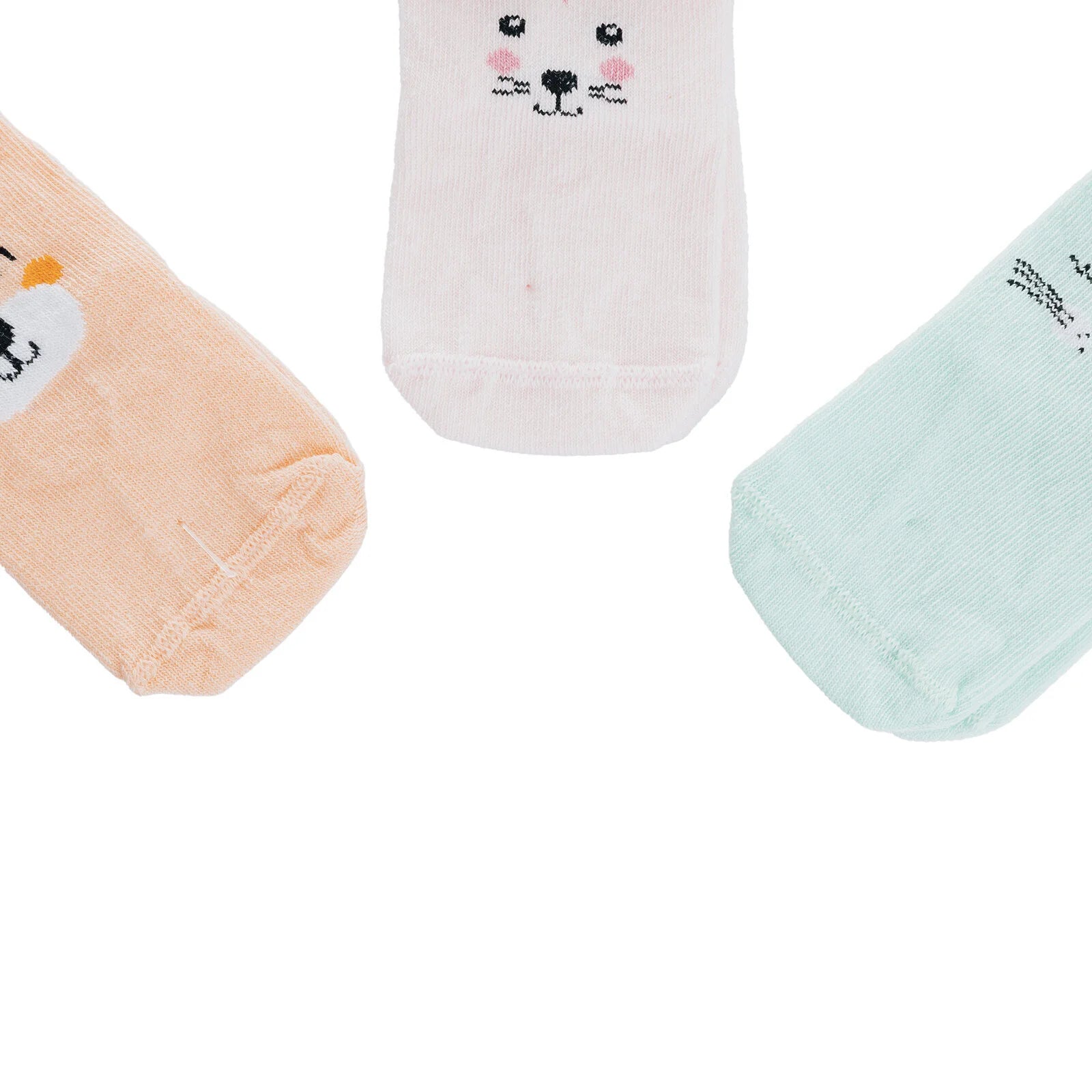 Step Socks 3 Pcs - Green - ebebek - Black Friday