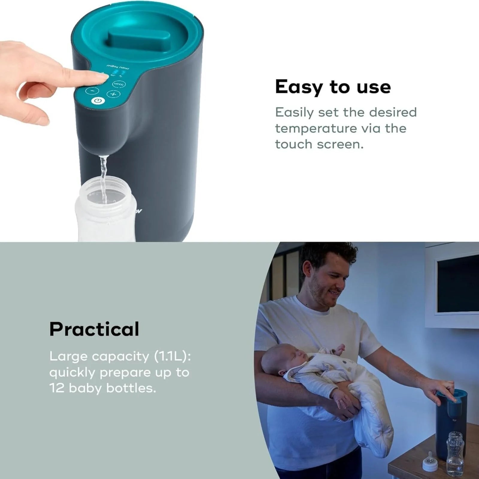 Babymoov Milky Now Bottle Prep Machine - ebebek - Black Friday