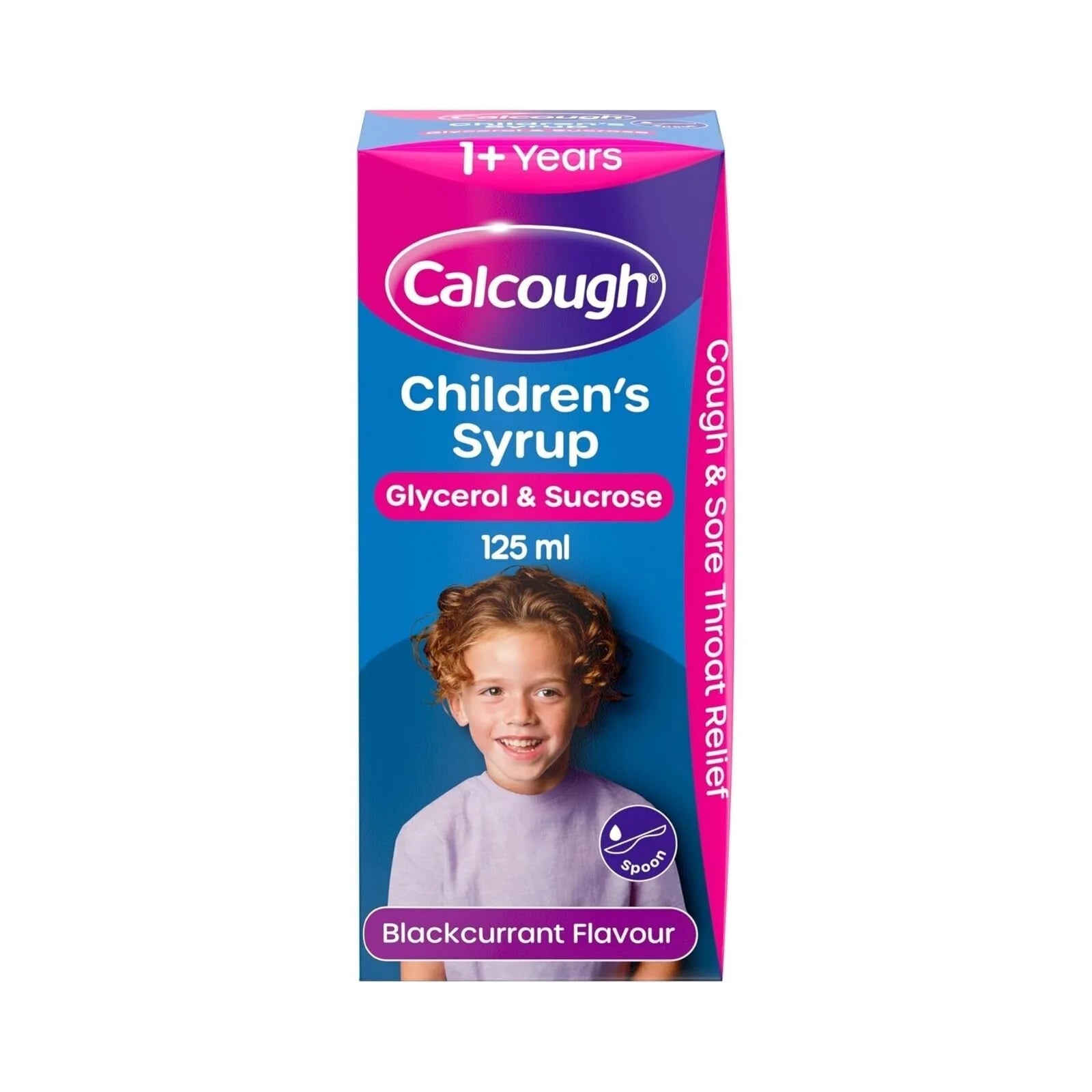 Calcough Children's Syrup Blackcurrent Flavour 1+ year 125ml - ebebek - Black Friday