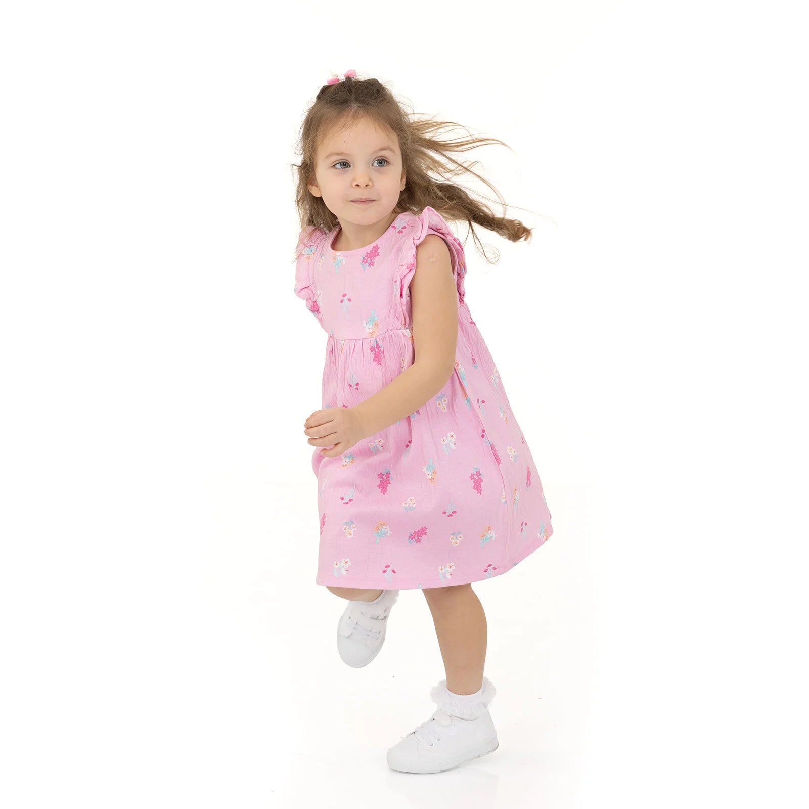 HelloBaby Little Blooms Girl Dress - Mauve - ebebek - Black Friday
