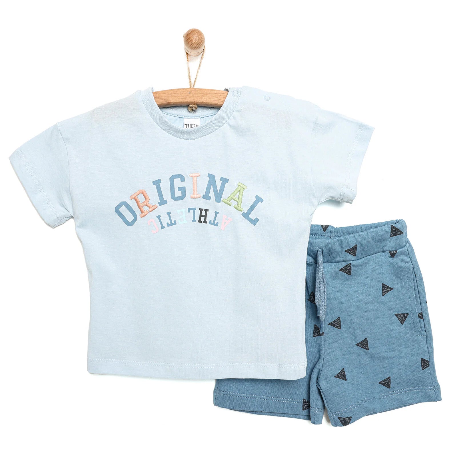 Tuffy Bicycle Baby Boy T-shirt - Leggings - Light Blue - ebebek - Black Friday
