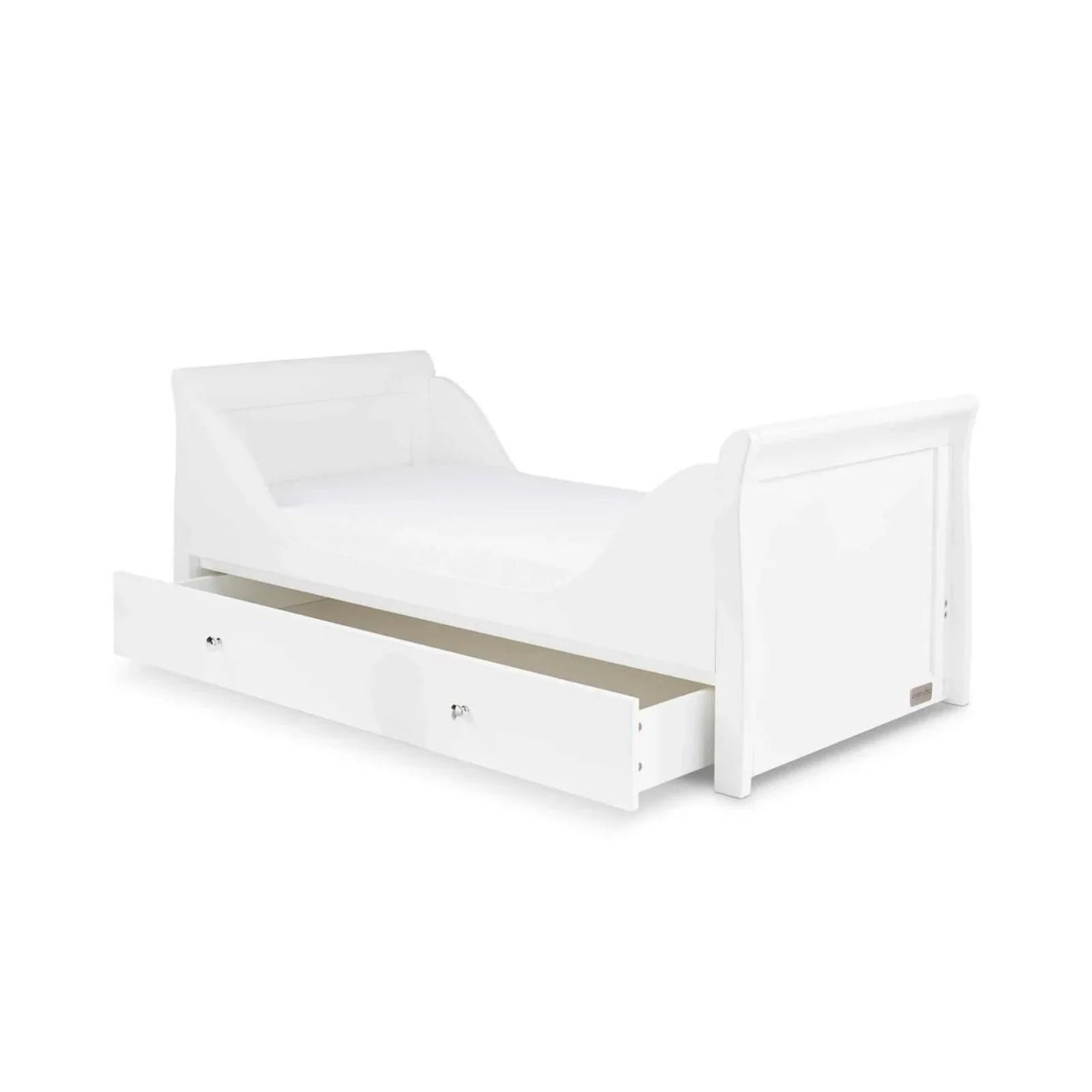 Ickle Bubba Snowdon Classic Cot Bed White - Premium Sprung Mattress - ebebek - Black Friday