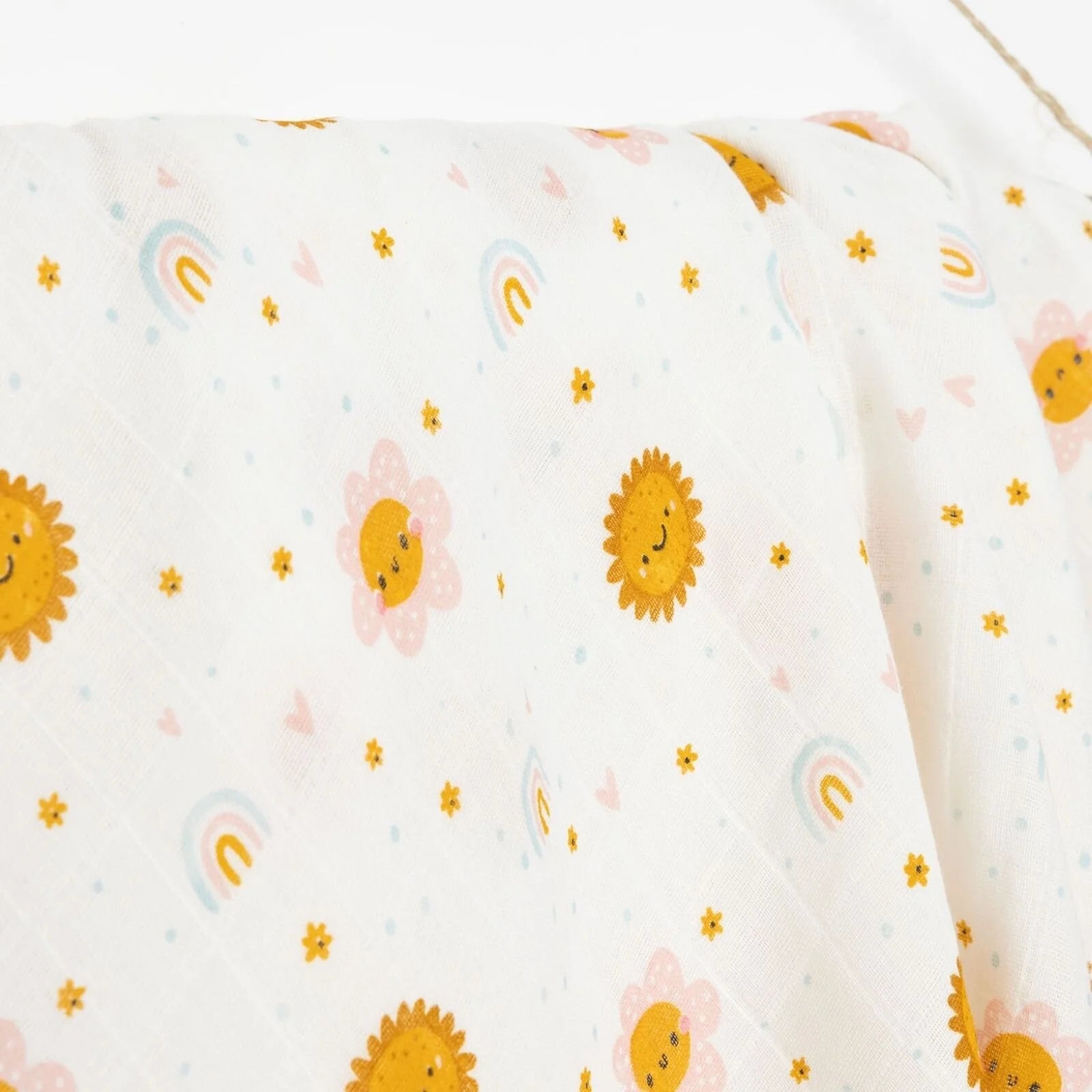Little Dreams Girl Muslin Blanket - Yellow - ebebek - Black Friday