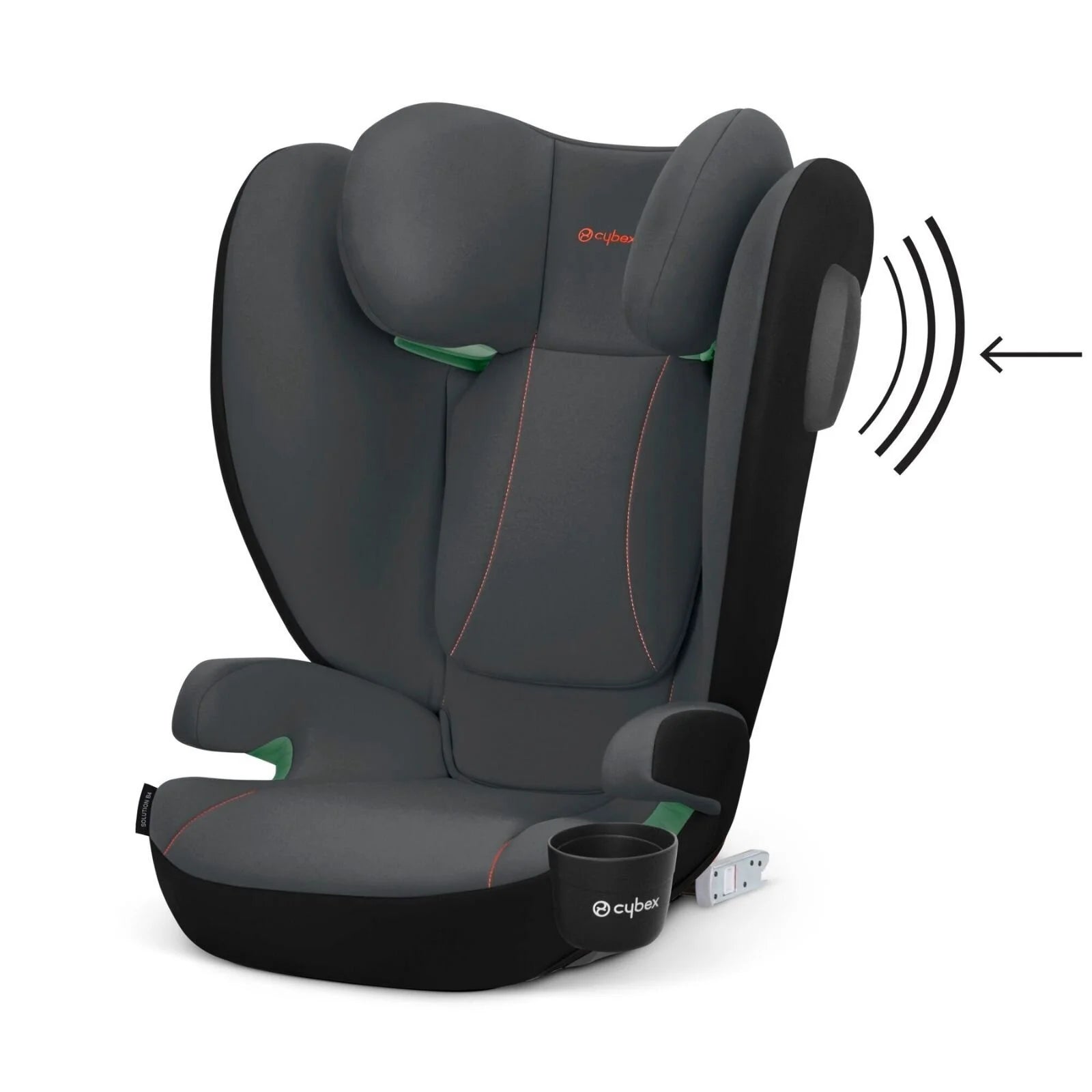 Cybex Solution B4 i - Fix Group 2/3 Car Seat (4 Years to 12 Years) - Steel Grey - ebebek - Black Friday