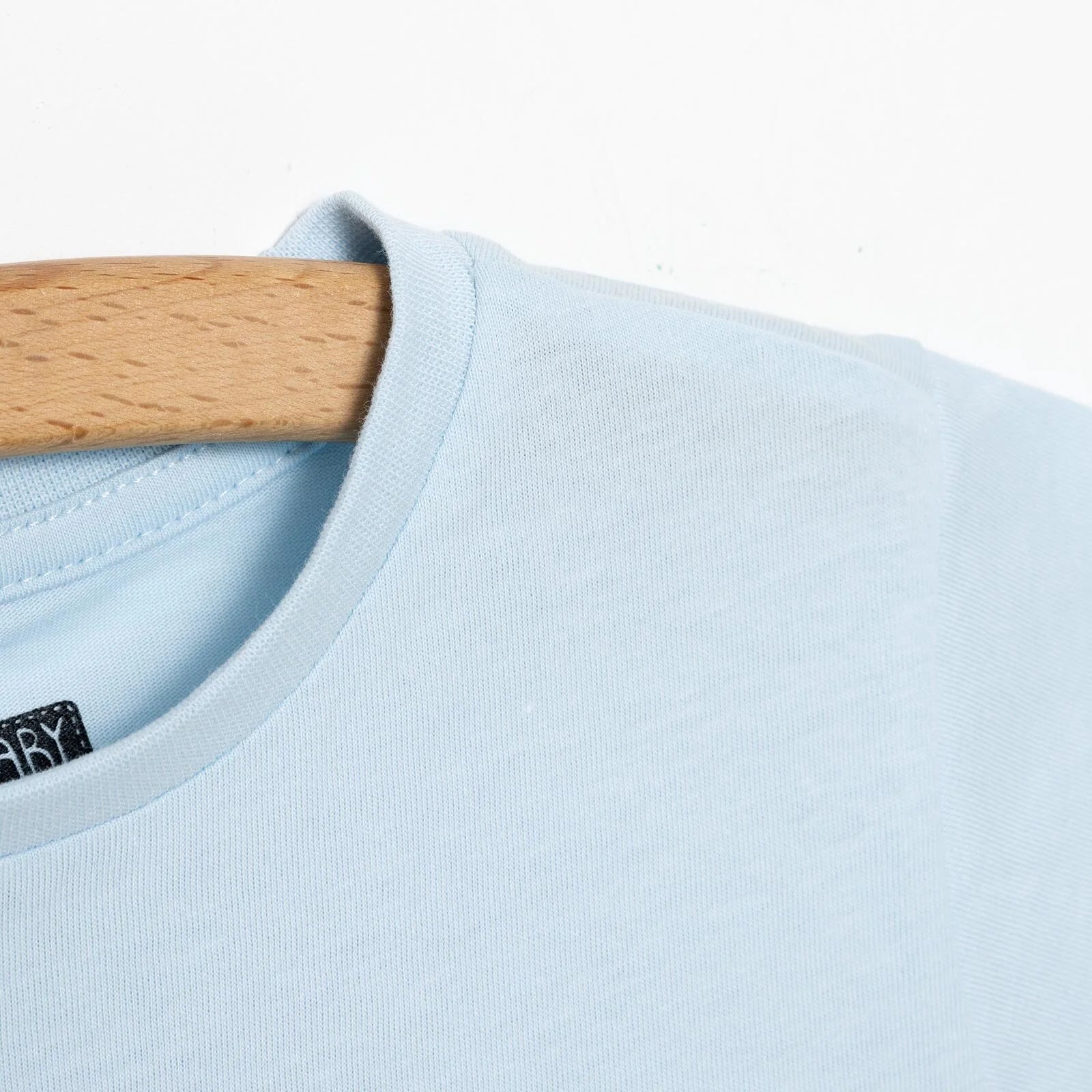 HelloBaby Basic Boy Tshirt - Light Blue - ebebek - Black Friday