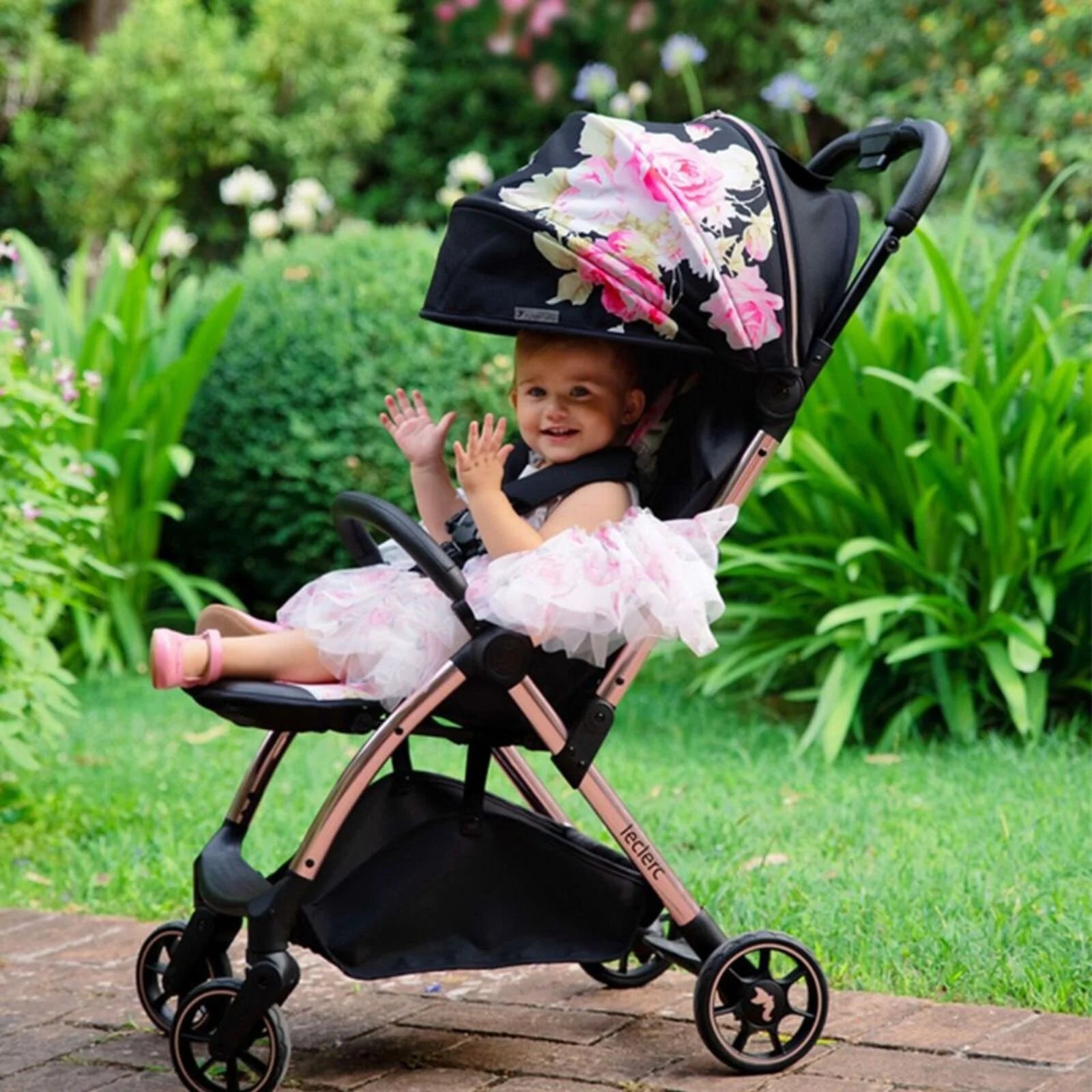Leclerc Baby by Monnalisa Stroller - Black - ebebek - Black Friday
