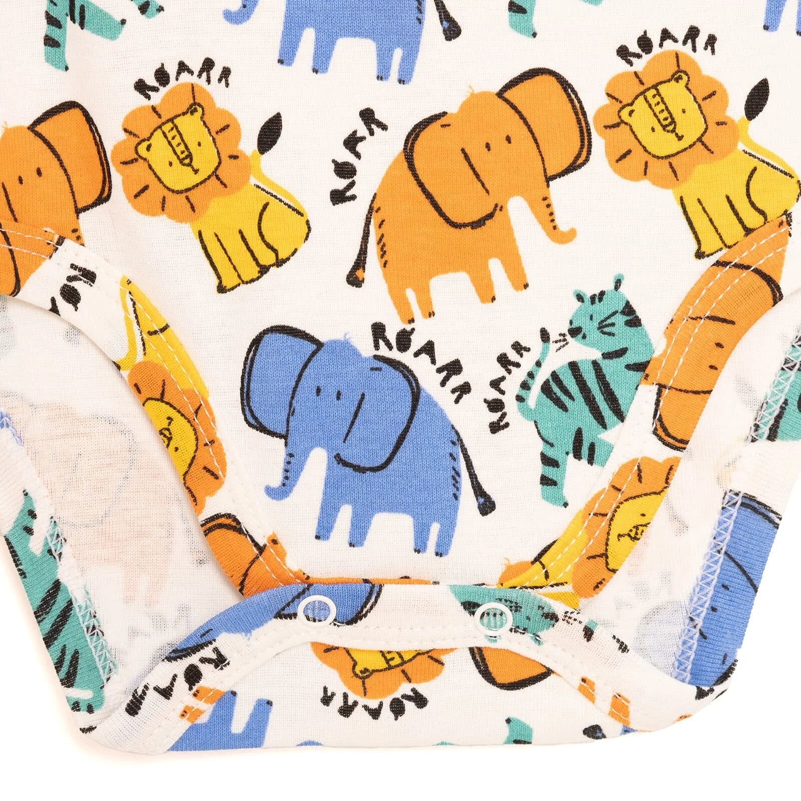 HelloBaby Baby Boy Short Sleeve Body - Light Grey - ebebek - Black Friday