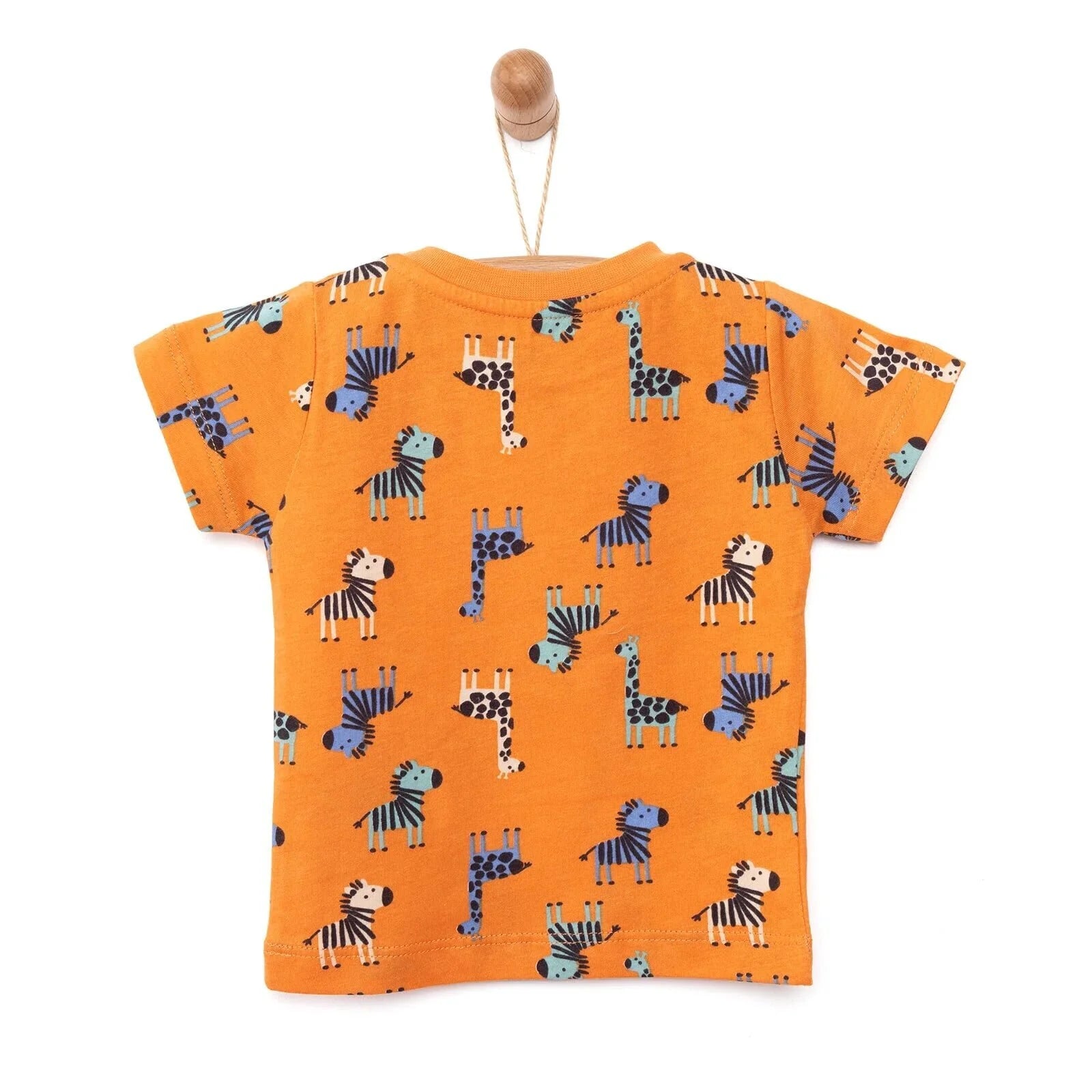HelloBaby Basic Zebra Printed Tshirt - Orange - ebebek - Black Friday