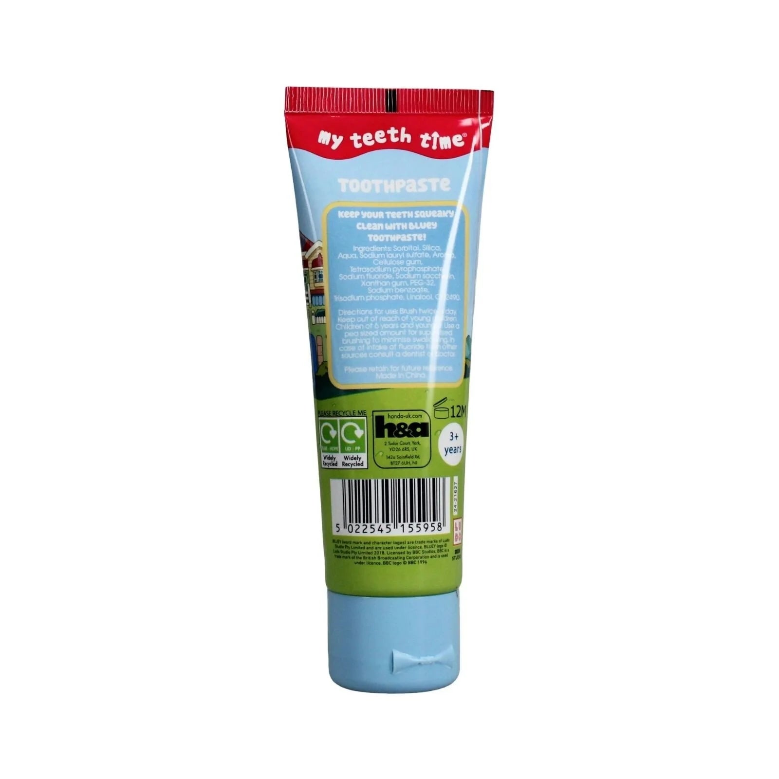Bluey Strawberry Flavour Toothpaste 75ml - ebebek - Black Friday