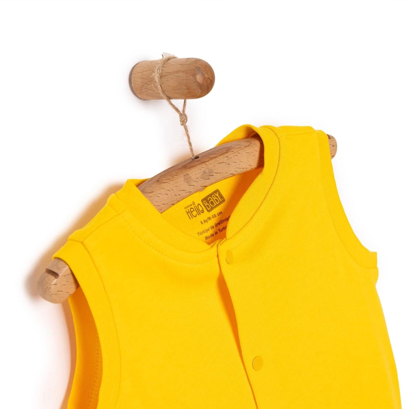 HelloBaby Basic Ribbed Vest - Yellow - ebebek - Black Friday