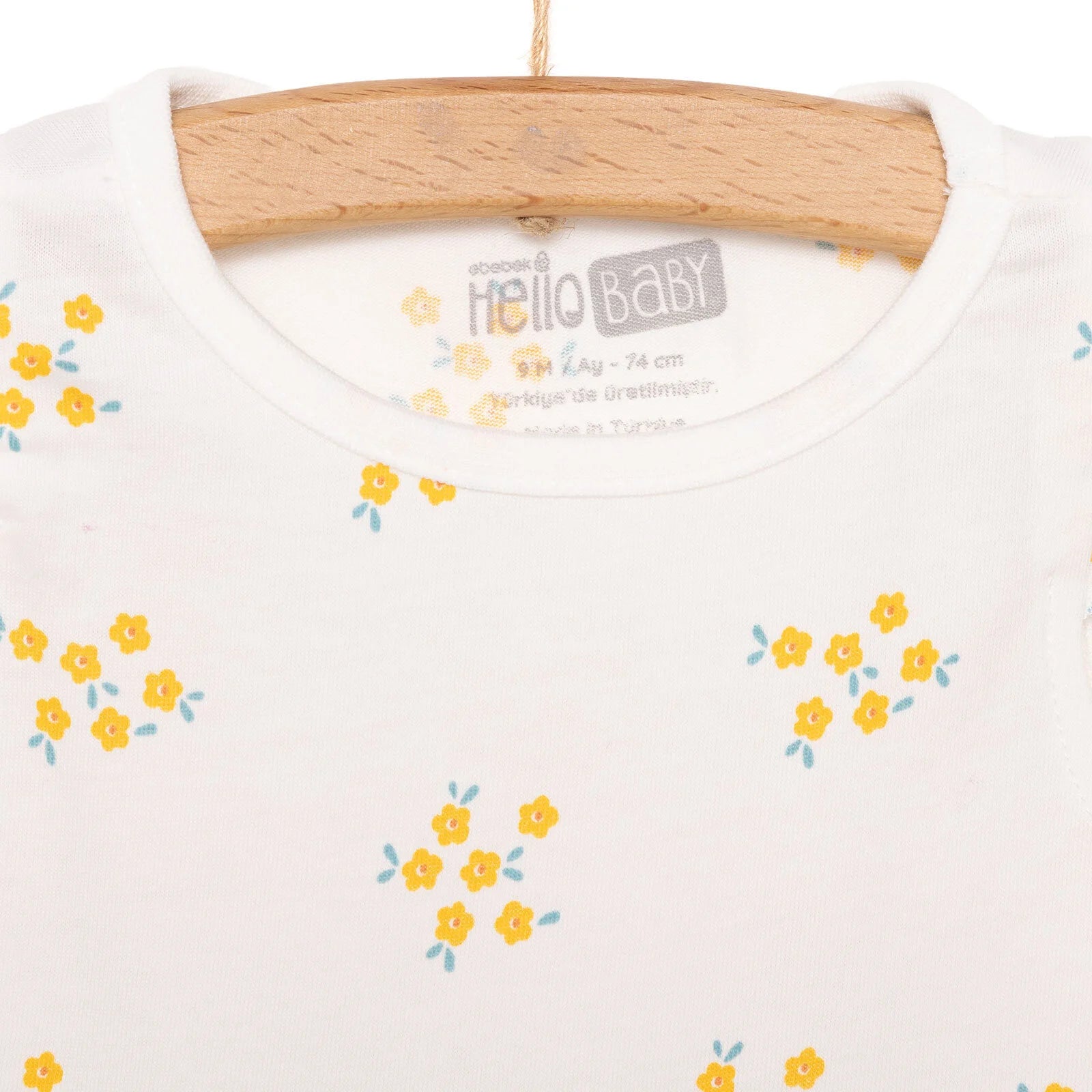 HelloBaby Basic Girl Flowers Printed DreSS - Ecru - ebebek - Black Friday