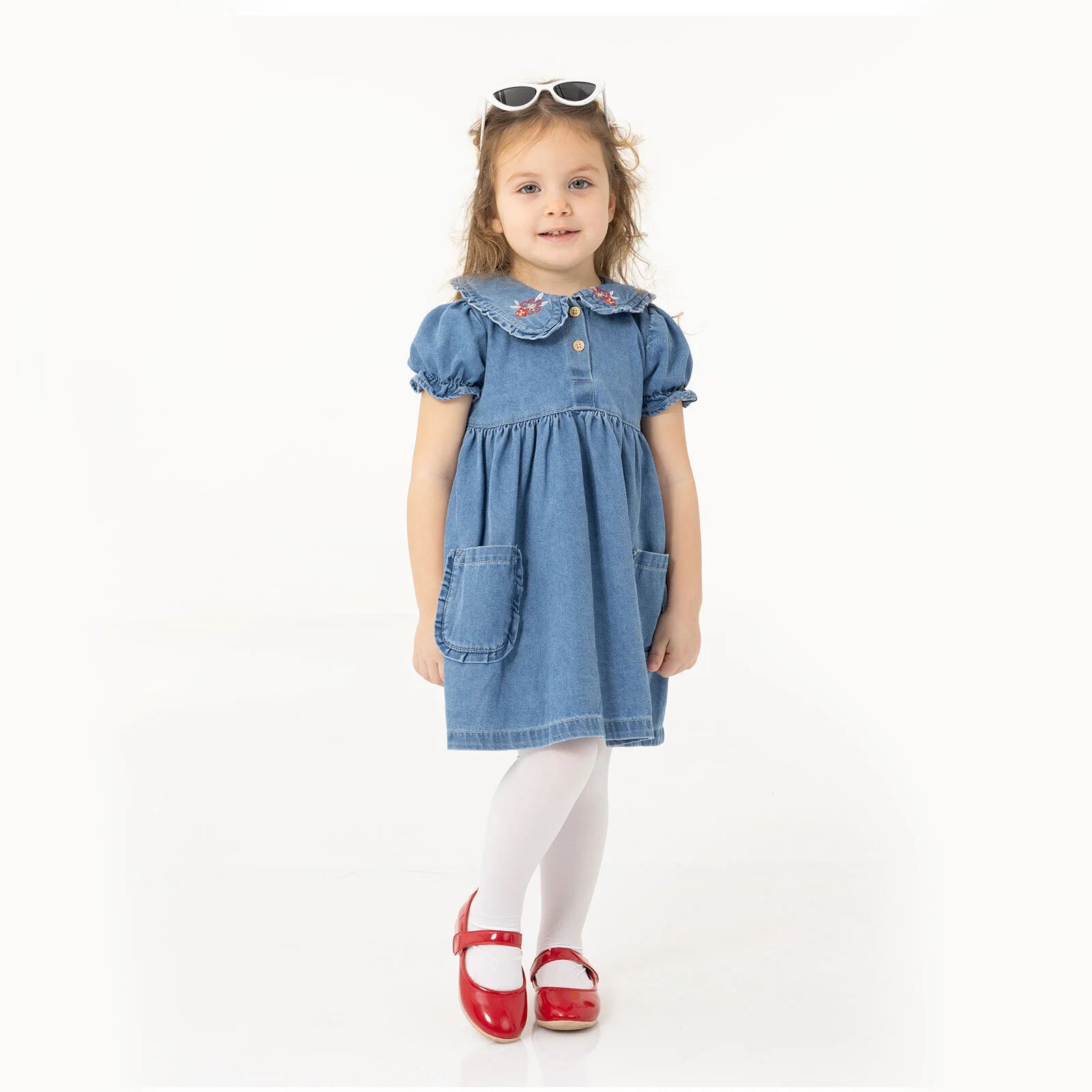 HelloBaby Spring Memories Girl Dress - Indigo - ebebek - Black Friday
