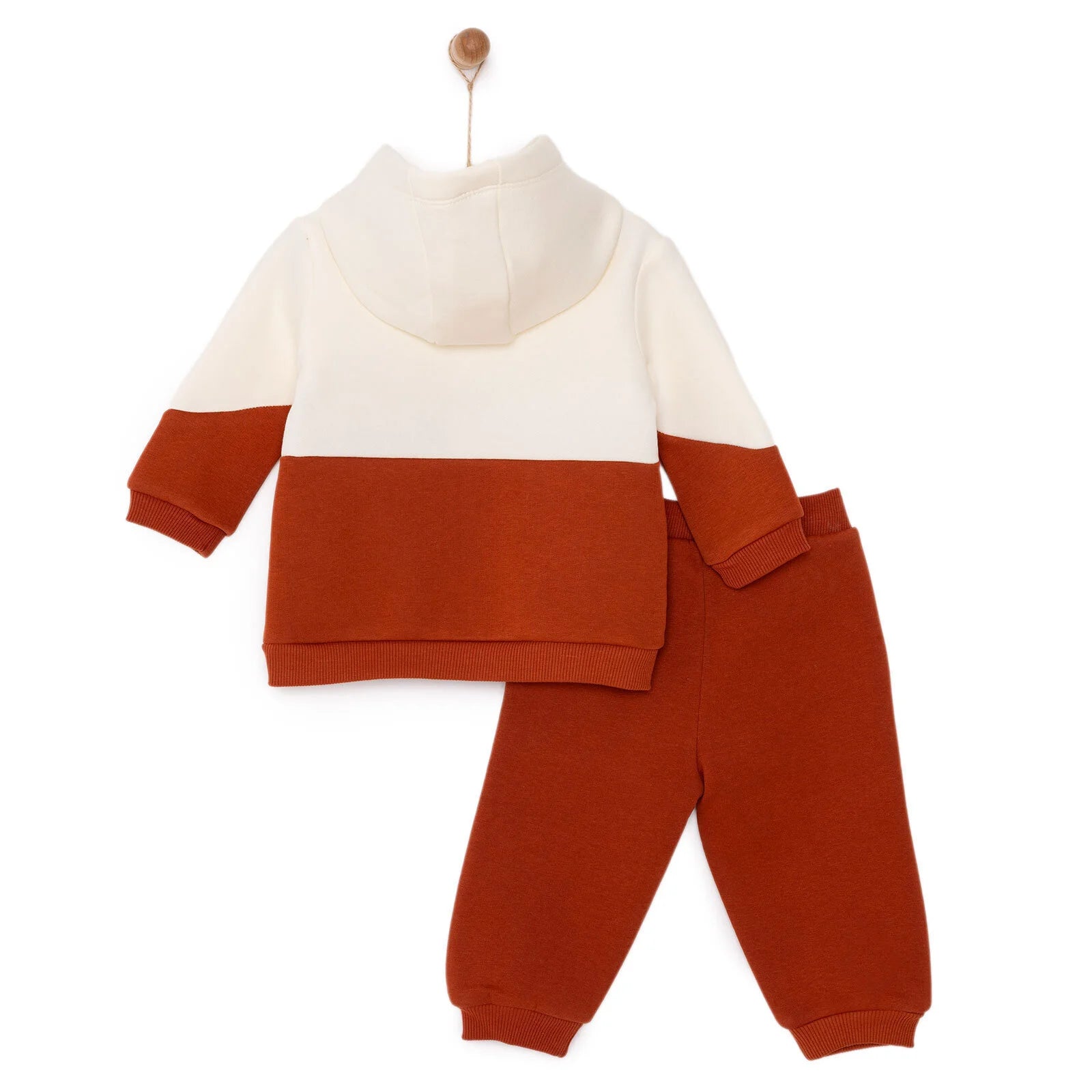 HelloBaby Forest Camp Boy Jogging Set - Ecru - ebebek - Black Friday