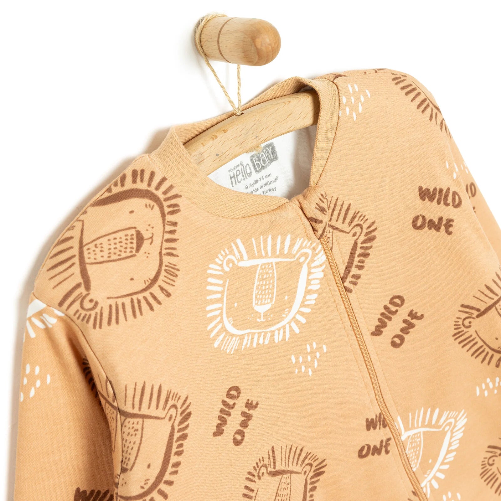 HelloBaby Boy Sleepsuit - Brown - ebebek - Black Friday