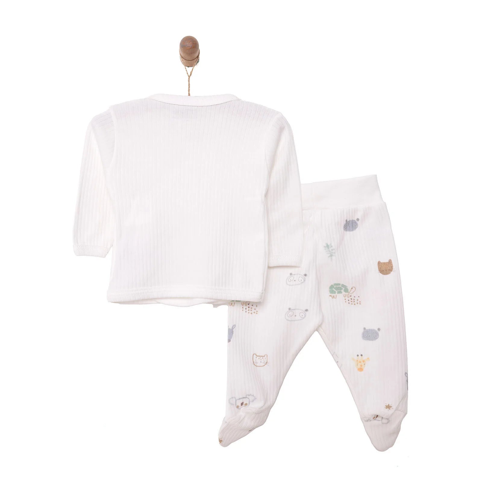 Tiffany Newborn Baby Boy 5 Pcs Hospital Pack - Ecru - ebebek - Black Friday