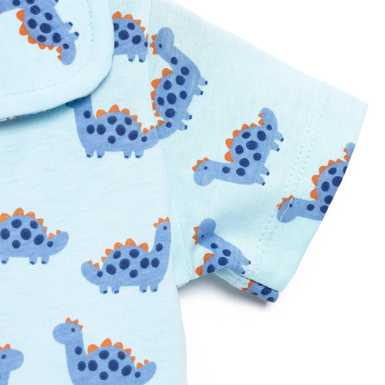 HelloBaby Baby Boy Short Sleeve Pyjamas - Turquois - ebebek - Black Friday