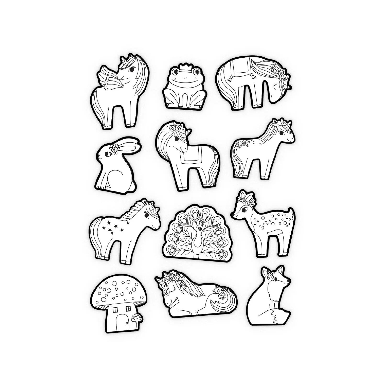 Crocodile Creek Unicorn Colouring Stickers - ebebek - Black Friday