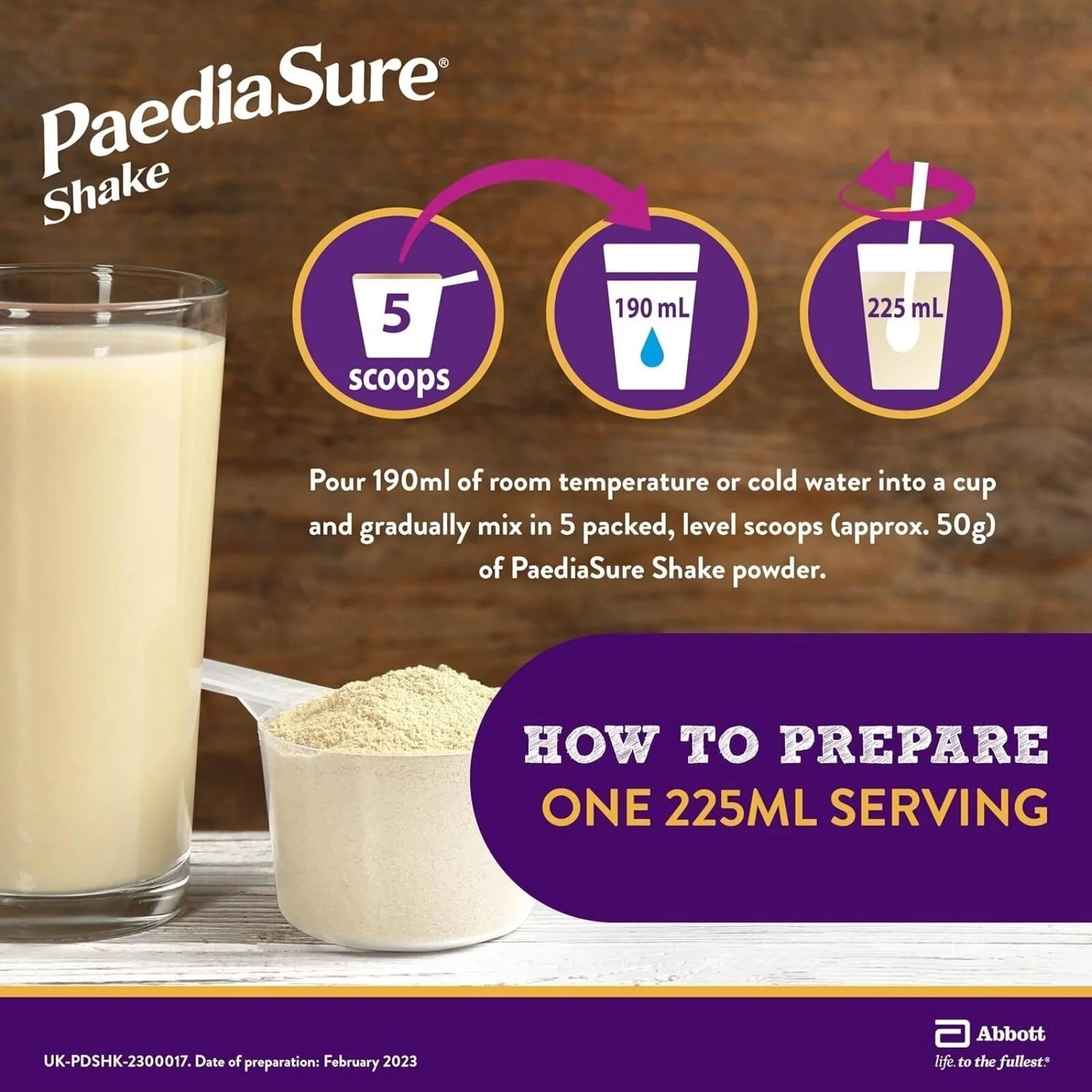 PaediaSure Shake Vanilla Flavoured Nutritional Supplement Powder for Kids 850g - ebebek - Black Friday