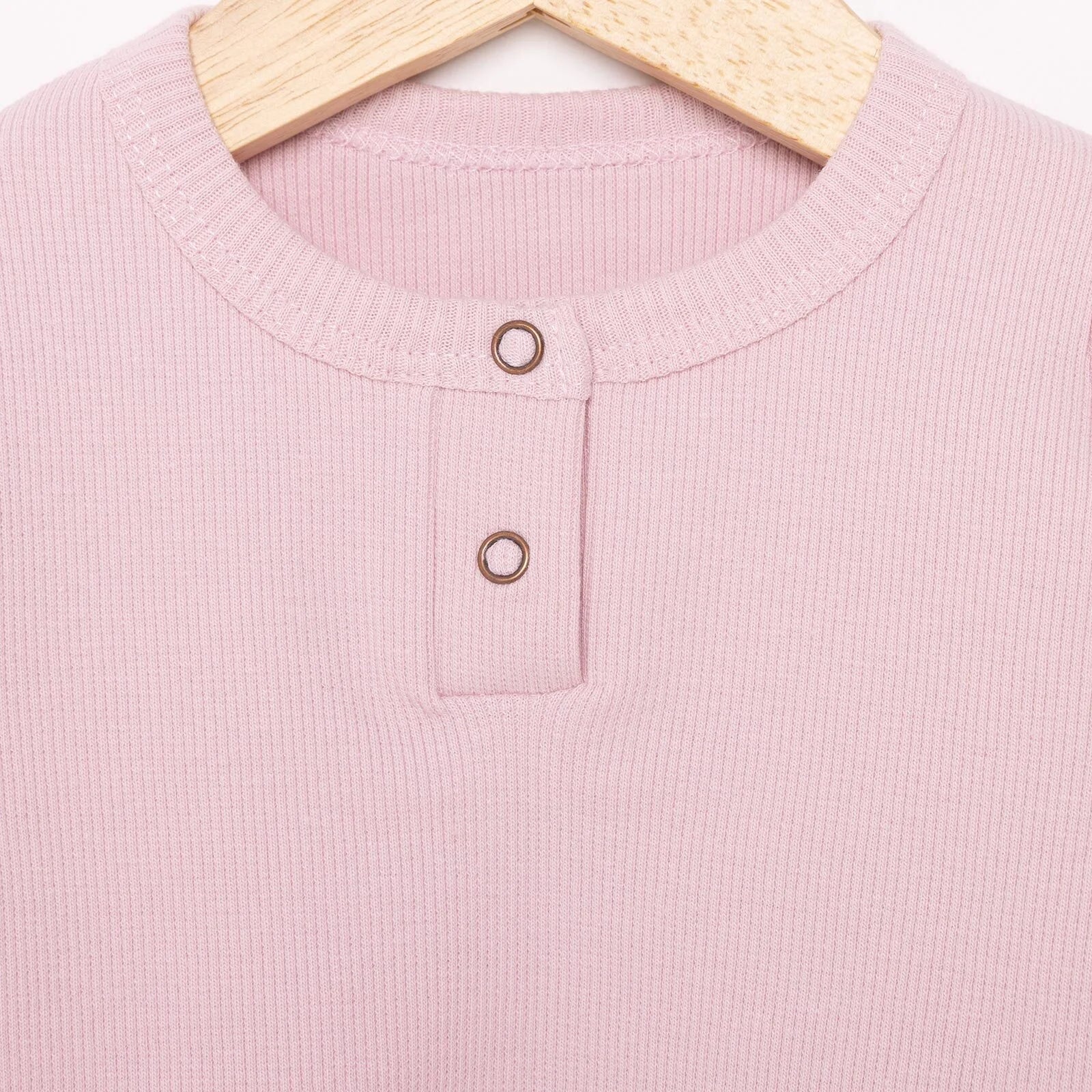 Newborn Fashion Club Unisex Sweatshirt - Footless Bottom - Pink - ebebek - Black Friday