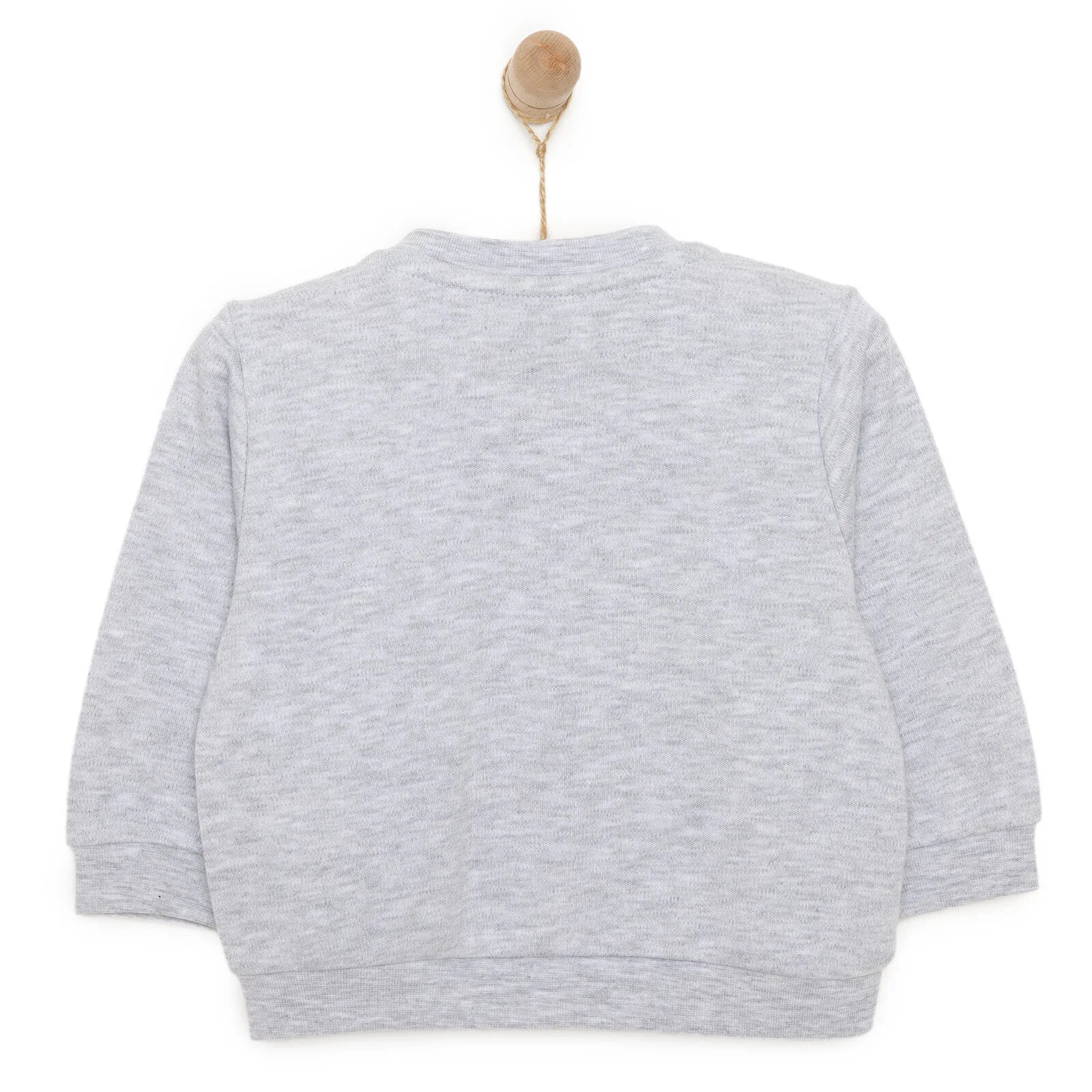 HelloBaby Unisex Baby Cardigan - Grey Melange - ebebek - Black Friday