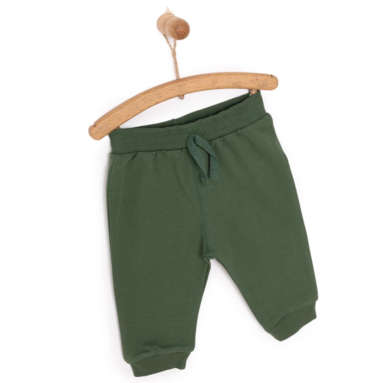 HelloBaby Basic Low Raised Joggers - Dark Green - ebebek - Black Friday