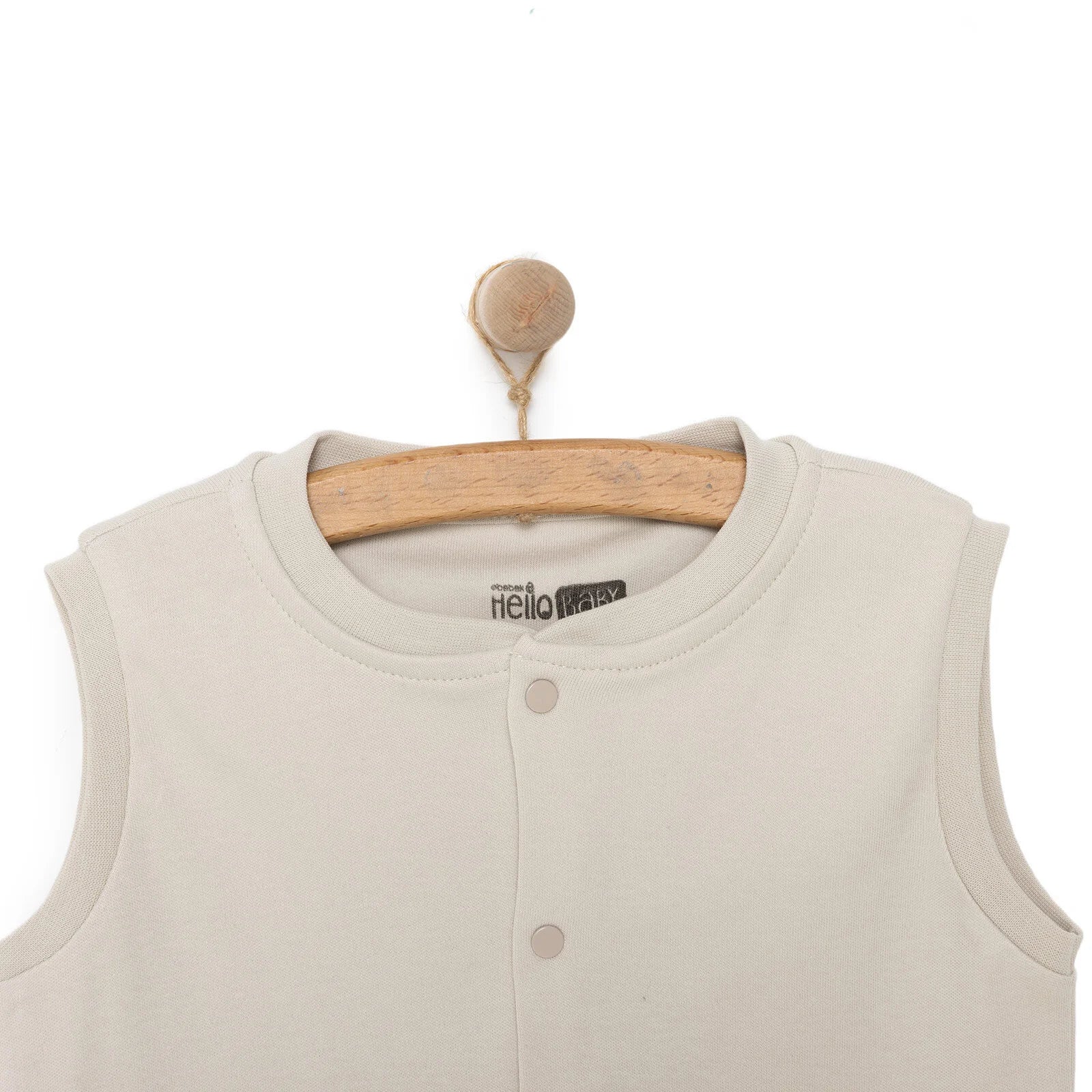 HelloBaby Baby Boy Ribbed Cardigan - Beige - ebebek - Black Friday