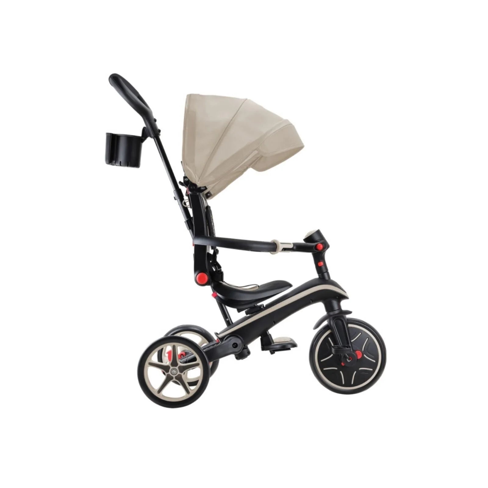 Globber Explorer Trike 4 - in - 1 Foldable - Taupe - ebebek - Black Friday