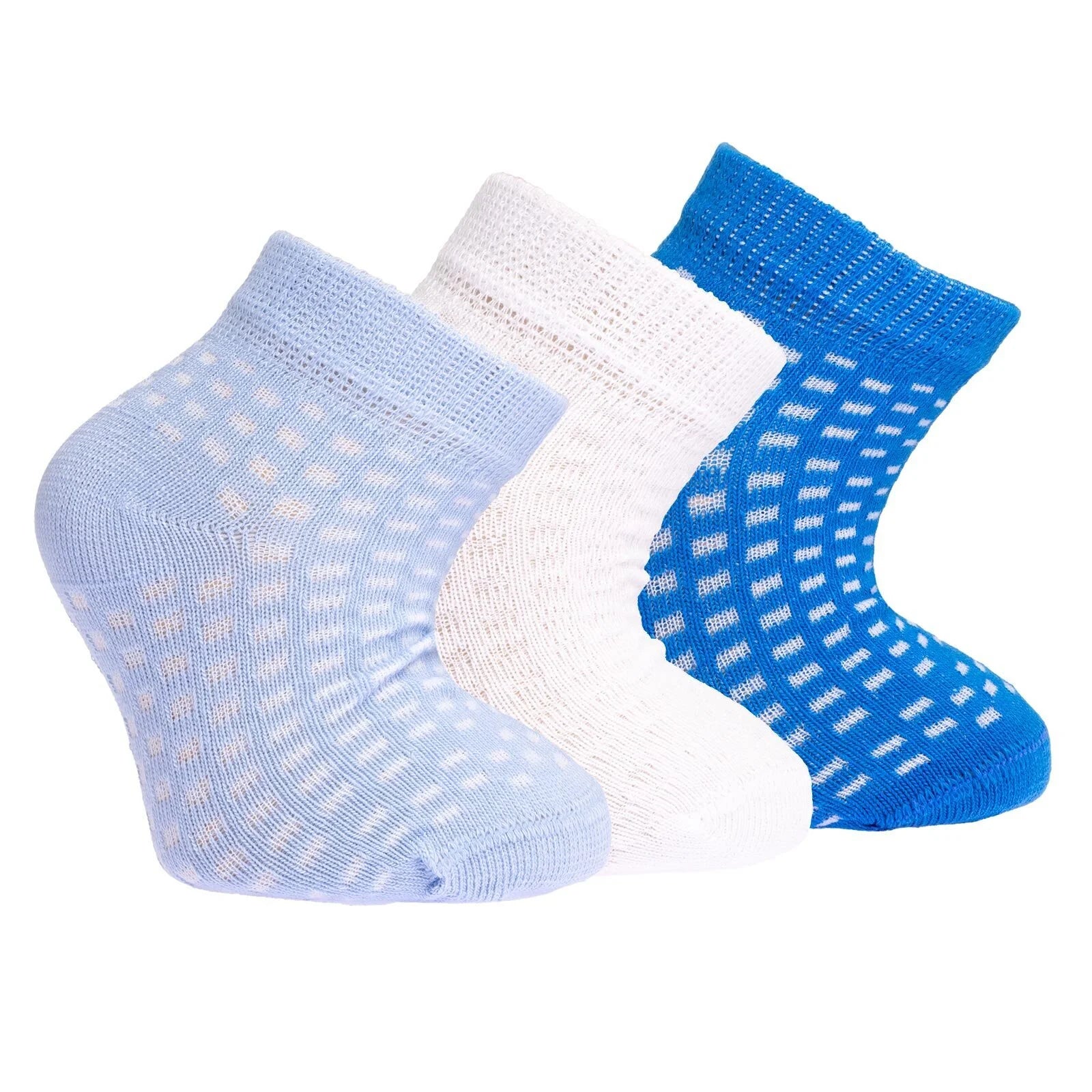 HelloBaby Baby Boy Socks 3 pcs - Blue - ebebek - Black Friday