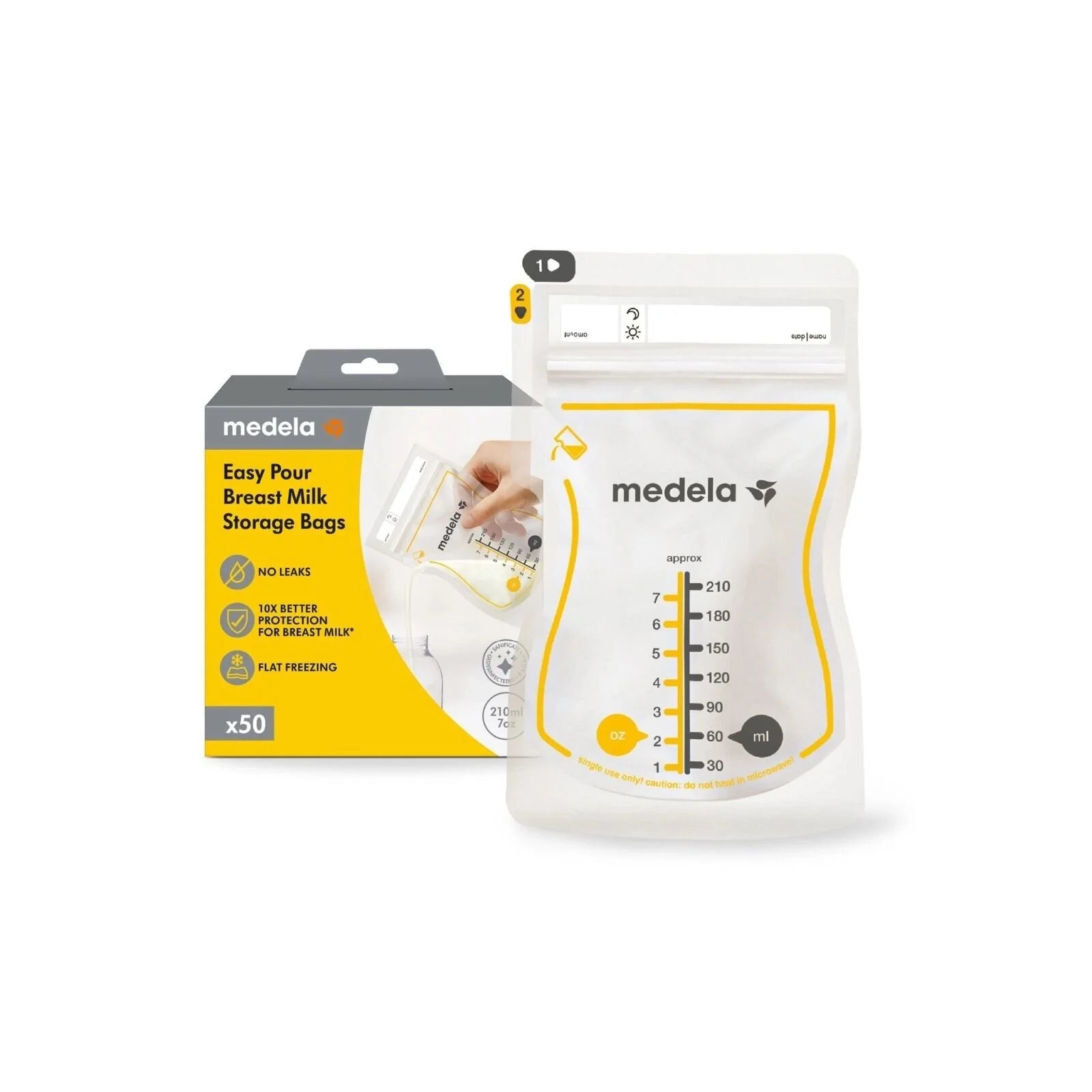 Medela Breastmilk Storage Bag 50 pcs - ebebek - Black Friday