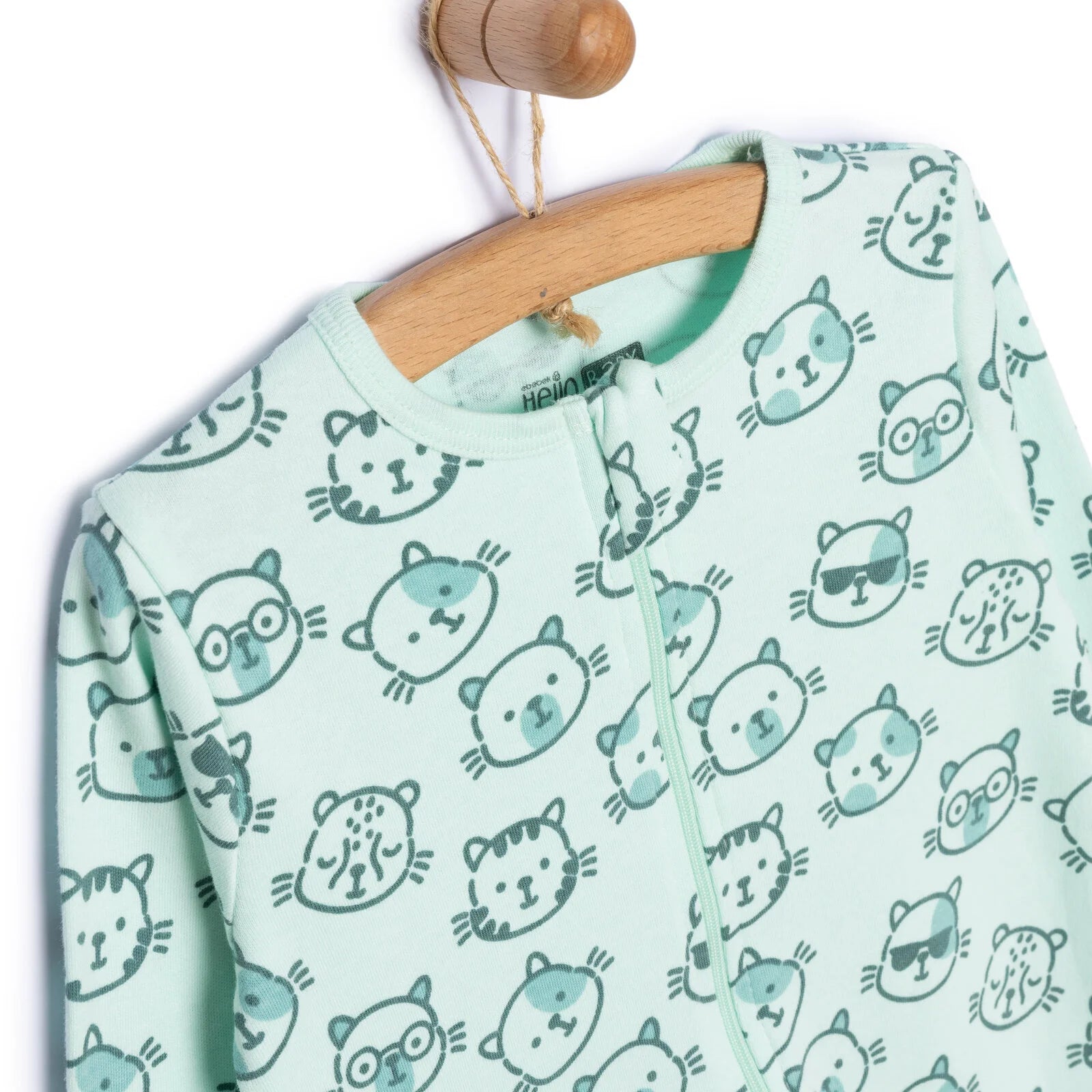 HelloBaby Newborn Footed Jumpsuit - Multicolour - ebebek - Black Friday