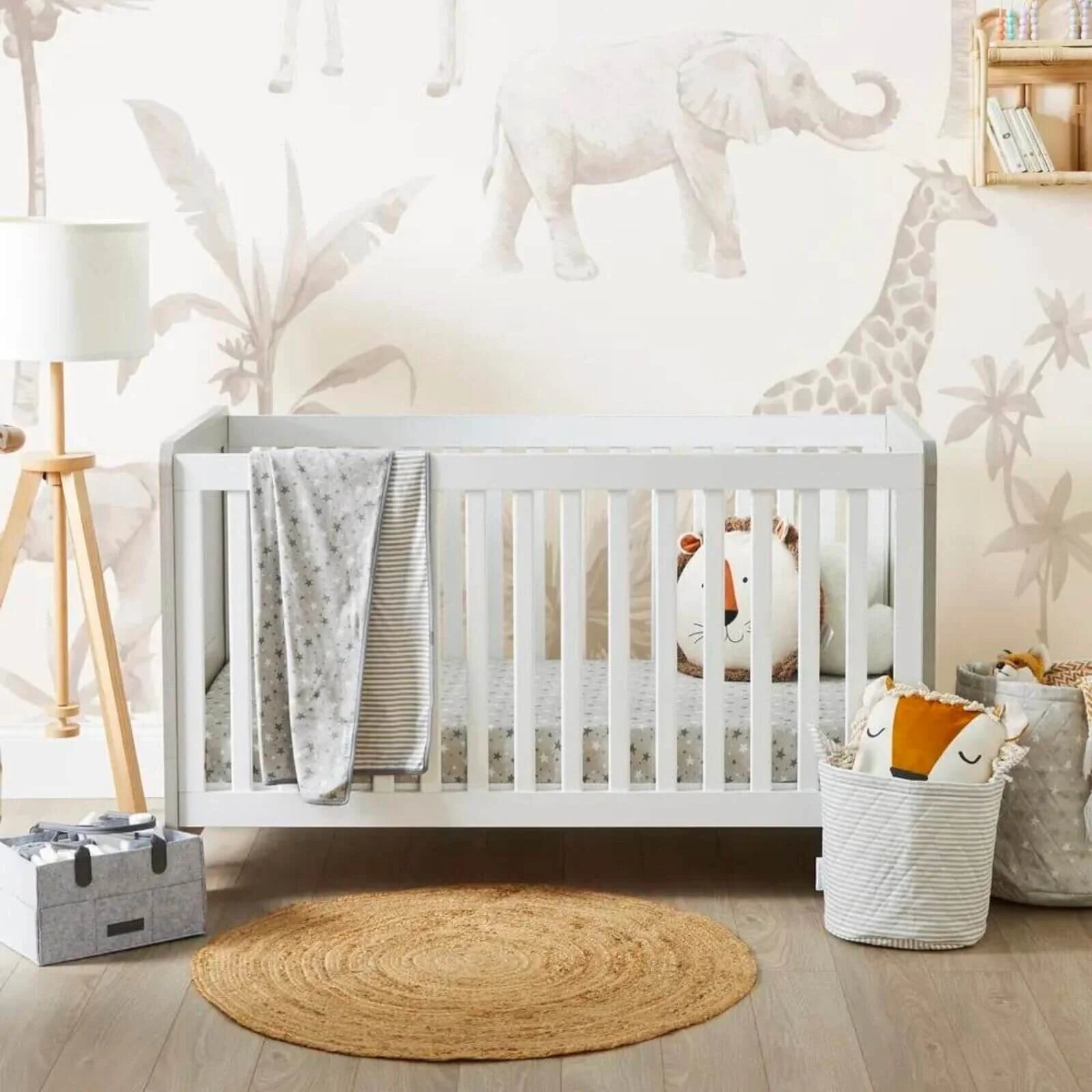 Ickle Bubba Pembrey Cot Bed Ash Grey - Without Mattress - ebebek - Black Friday