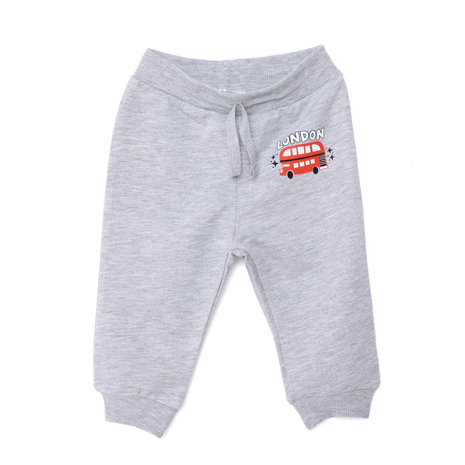 HelloBaby Basic Low Raised Joggers - Grey Melange - ebebek - Black Friday