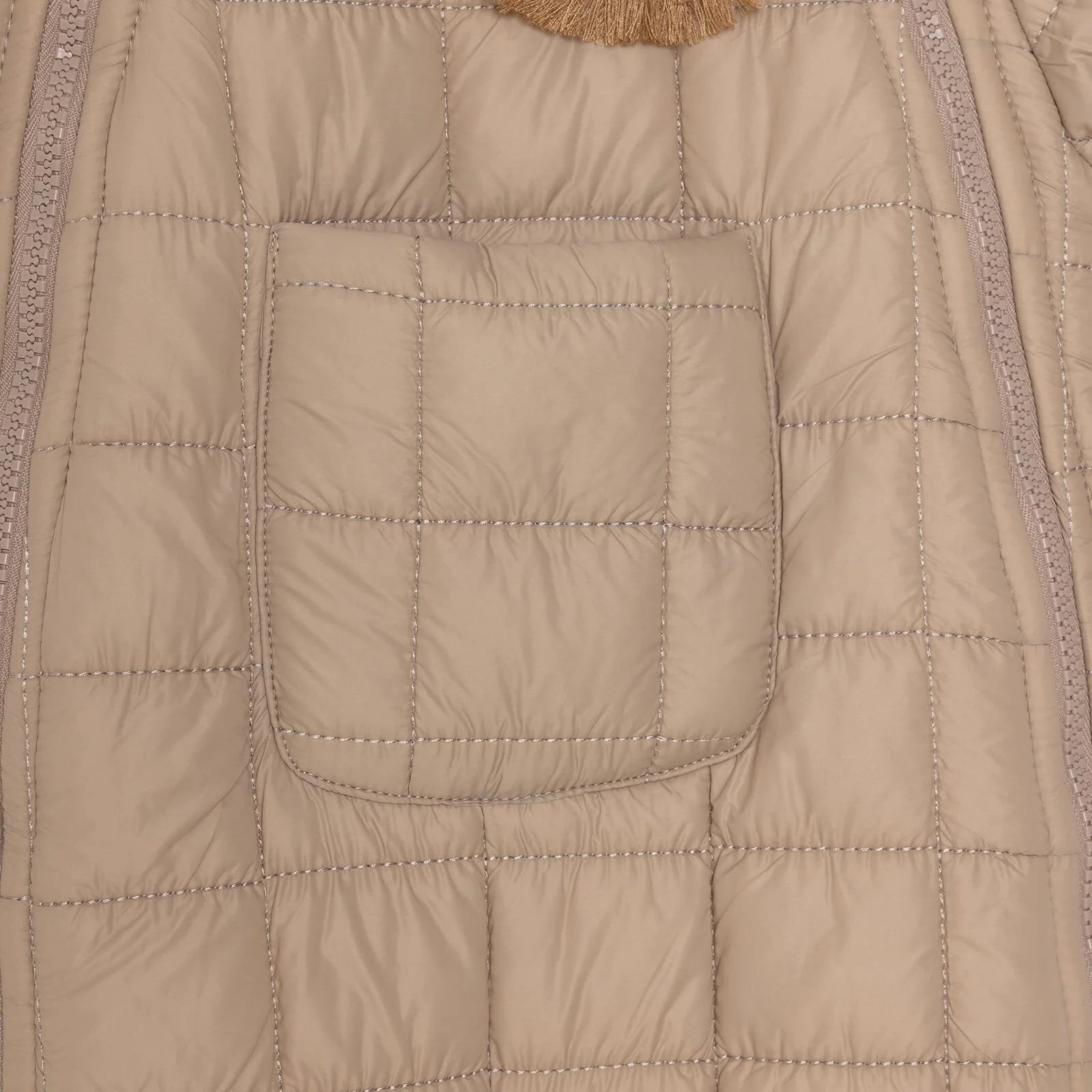 Midimod Basic Boy Quilted Snowsuit - Beige - ebebek - Black Friday