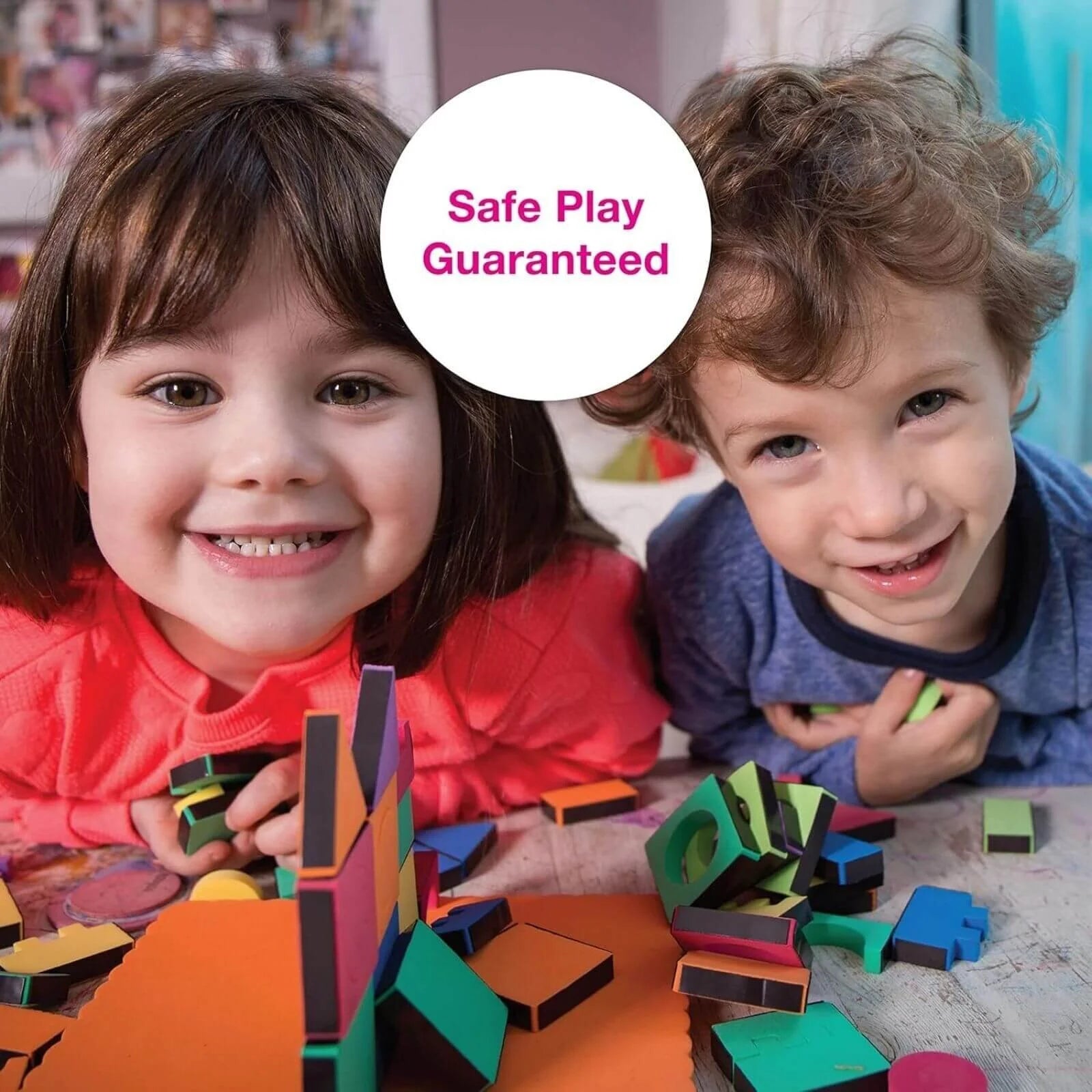 Edushape Magnetic Shapes with Board, 54 pcs - ebebek - Black Friday