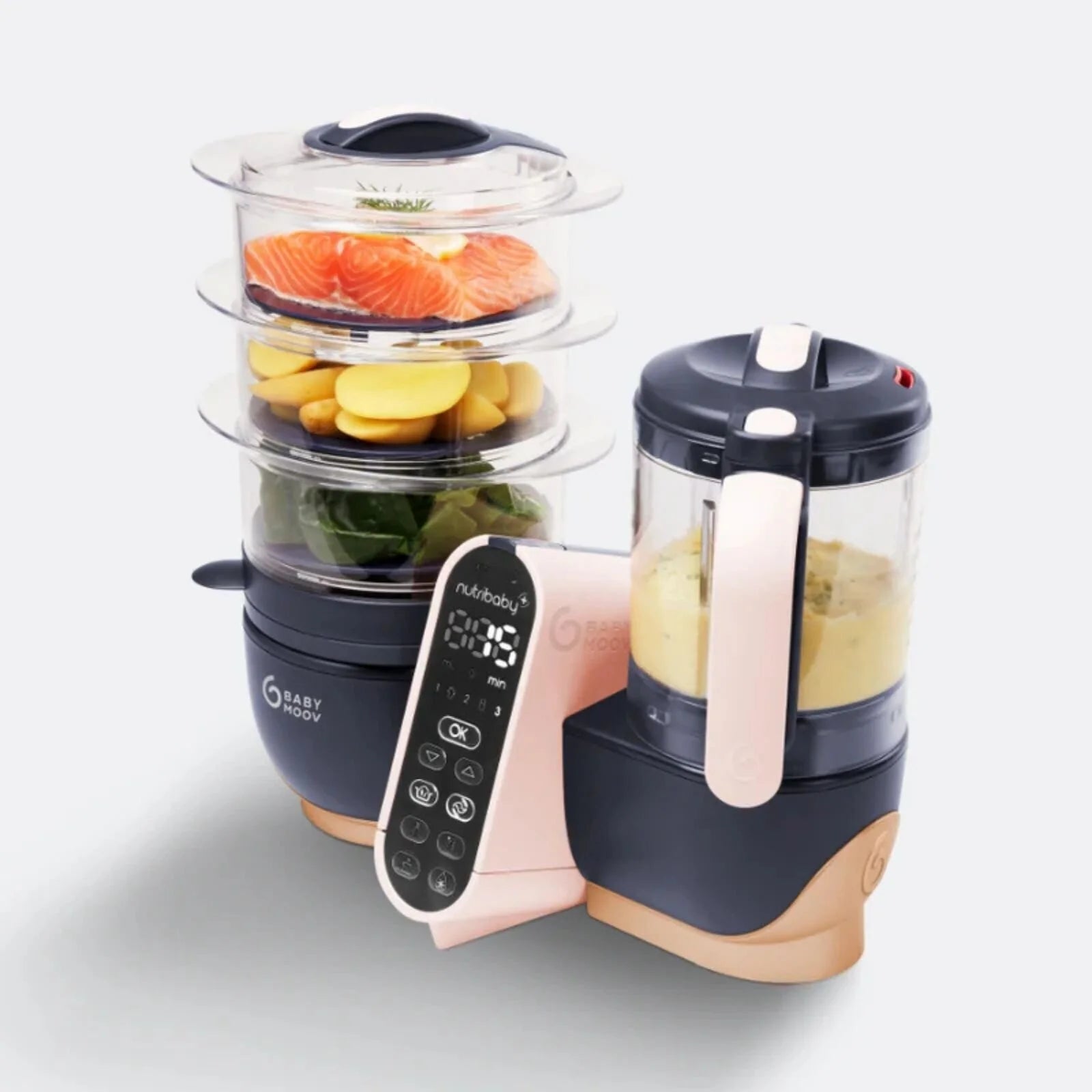 Babymoov Nutribaby Plus XL 5 - in - 1 Food Prep Machine - ebebek - Black Friday