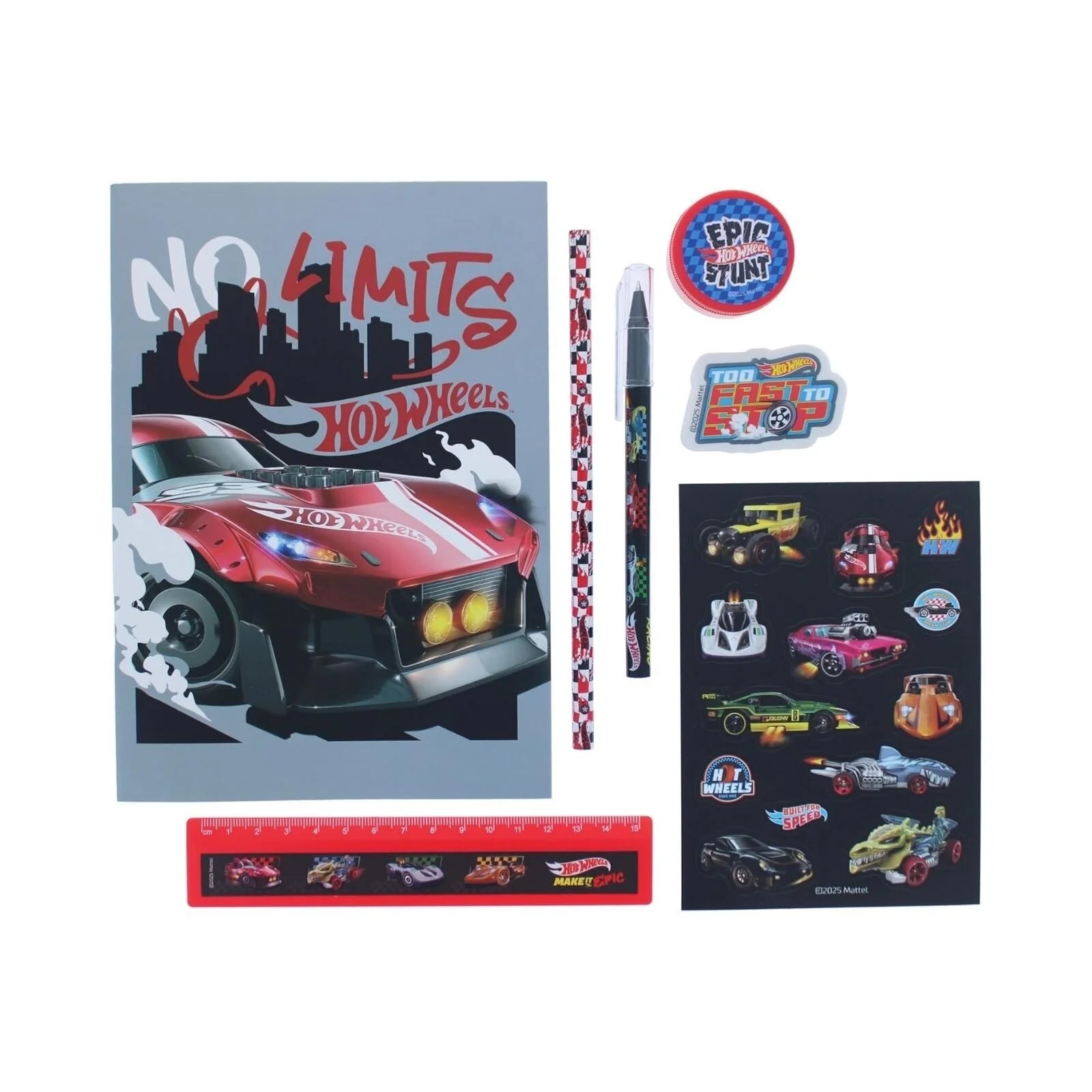 Hot Wheels Super Stationery Set - ebebek - Black Friday