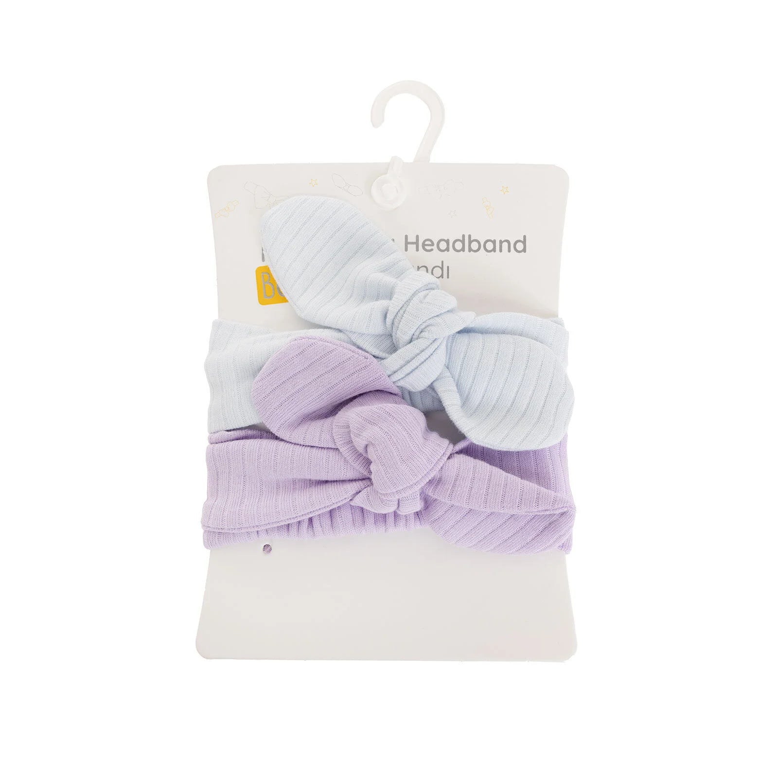 HelloBaby Baby Girl 2 Pcs Hair Bands - Purple - ebebek - Black Friday