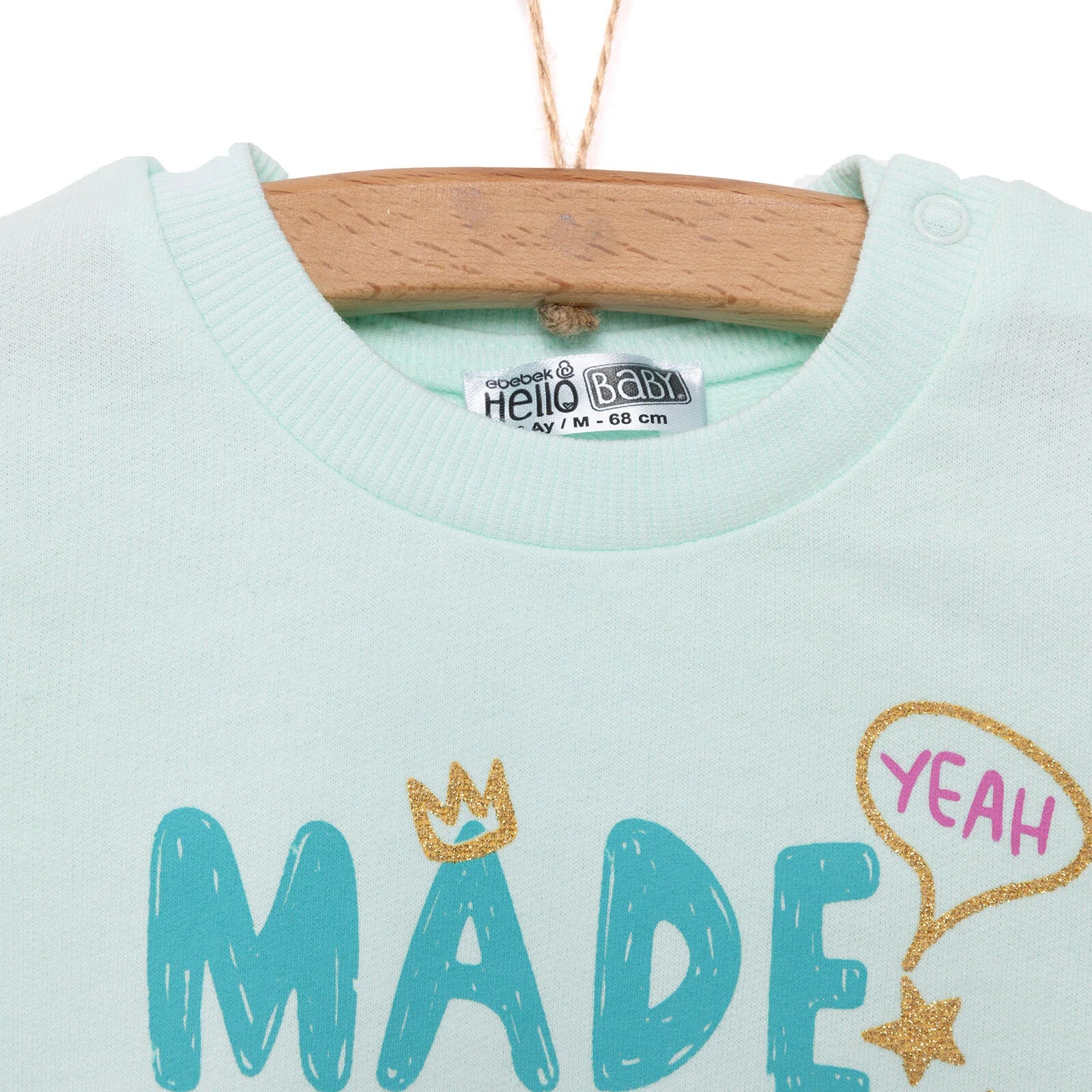 HelloBaby Basic Baby Girl Sweatshirt - Multicolour - ebebek - Black Friday