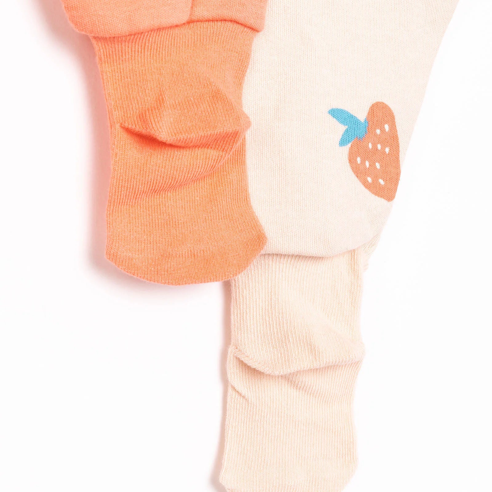 HelloBaby Baby Girl 2 Pcs Footed Bottom - Coral - ebebek - Black Friday