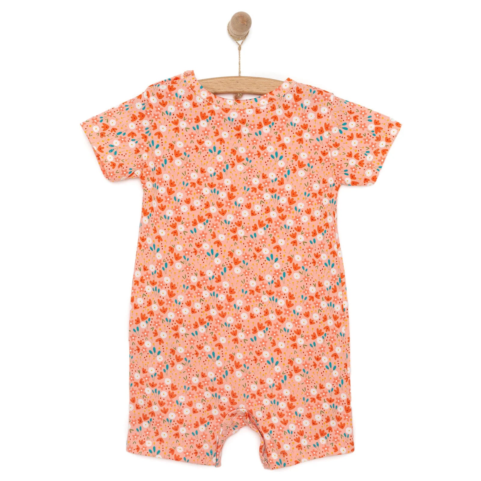 HelloBaby Newborn Girl Short Overalls - Pink - ebebek - Black Friday